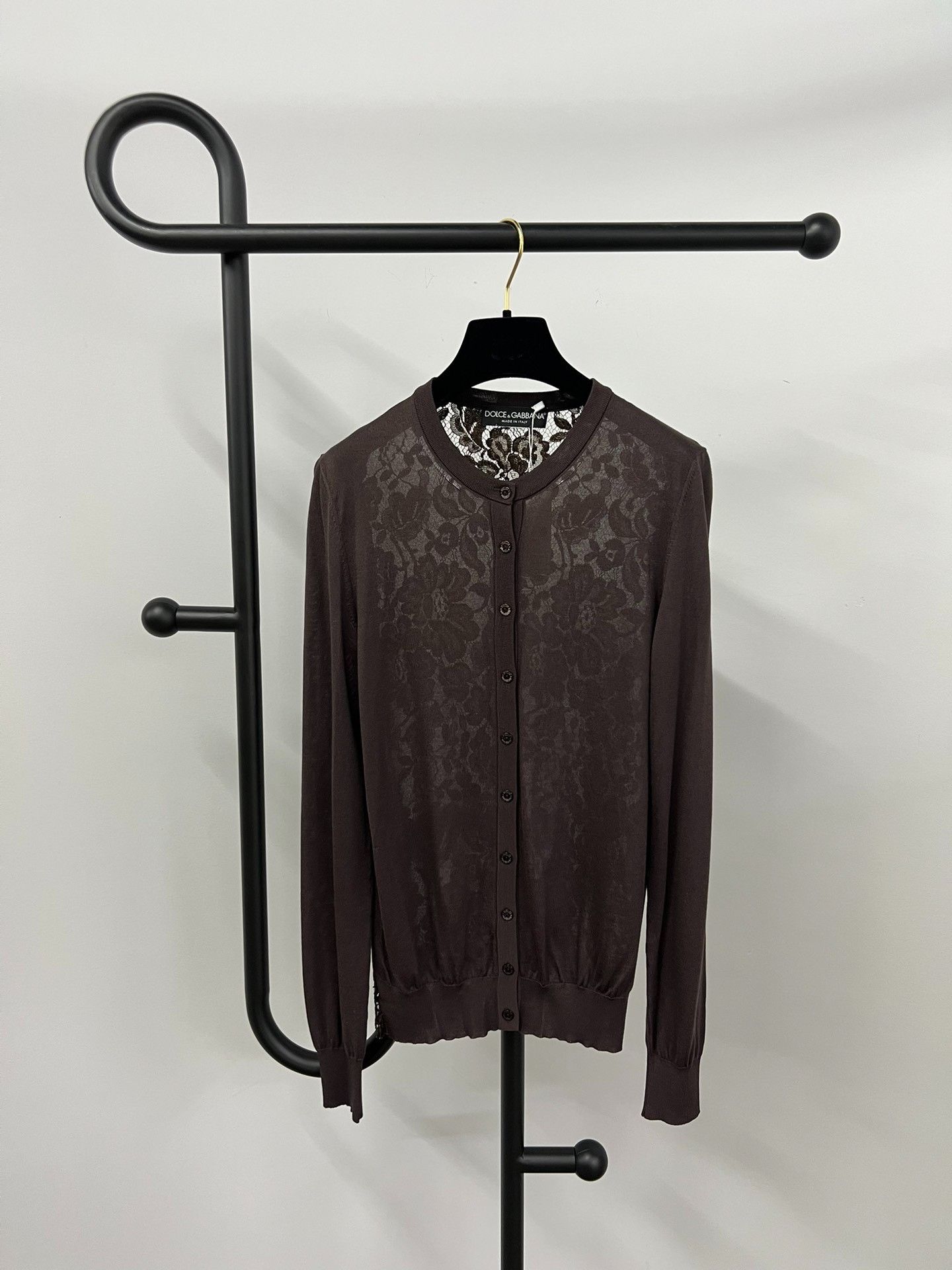 Dolce & Gabbana Dolce&Gabbana Knit Lace Cardigan Size XS / US 0-2 / IT 36-38 - 1 Thumbnail