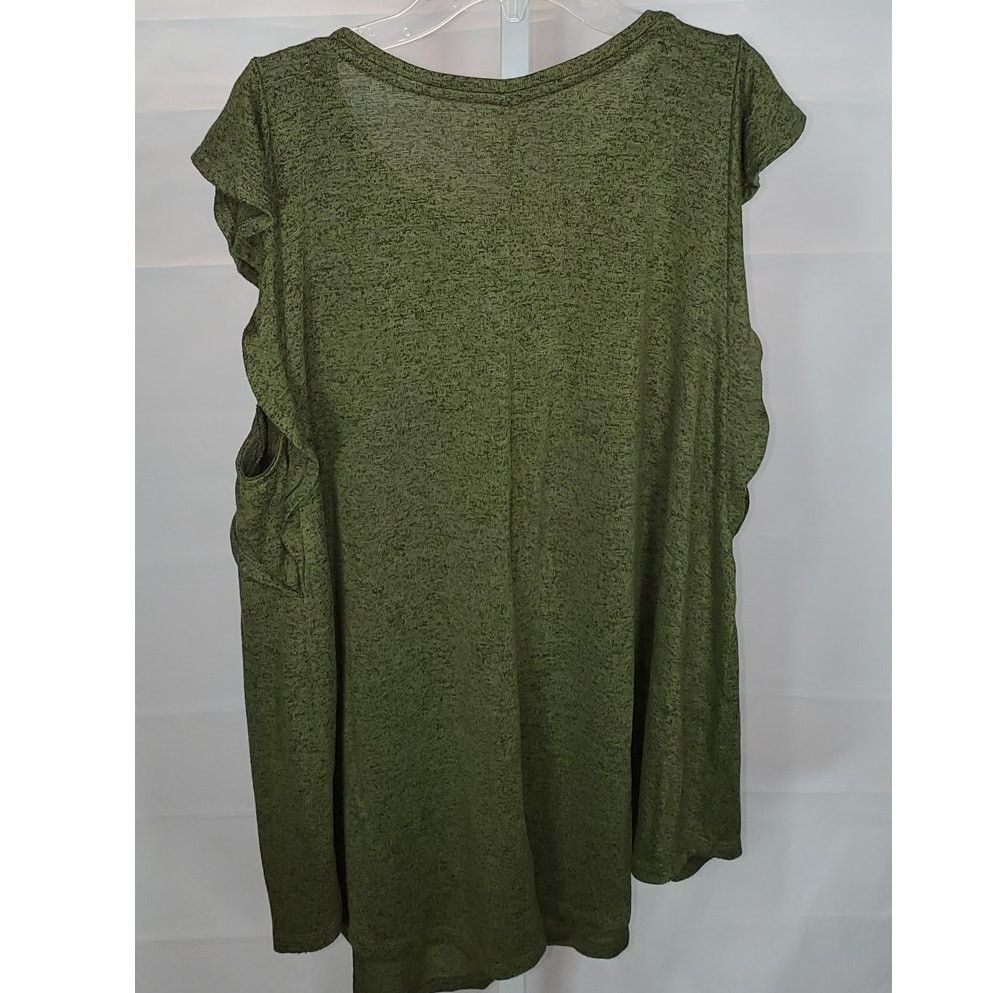 Old Navy Old Navy Luxe Green Short Sleeve Women’s Top Size XXL Size XXL / US 16-18 / IT 52-54 - 3 Thumbnail