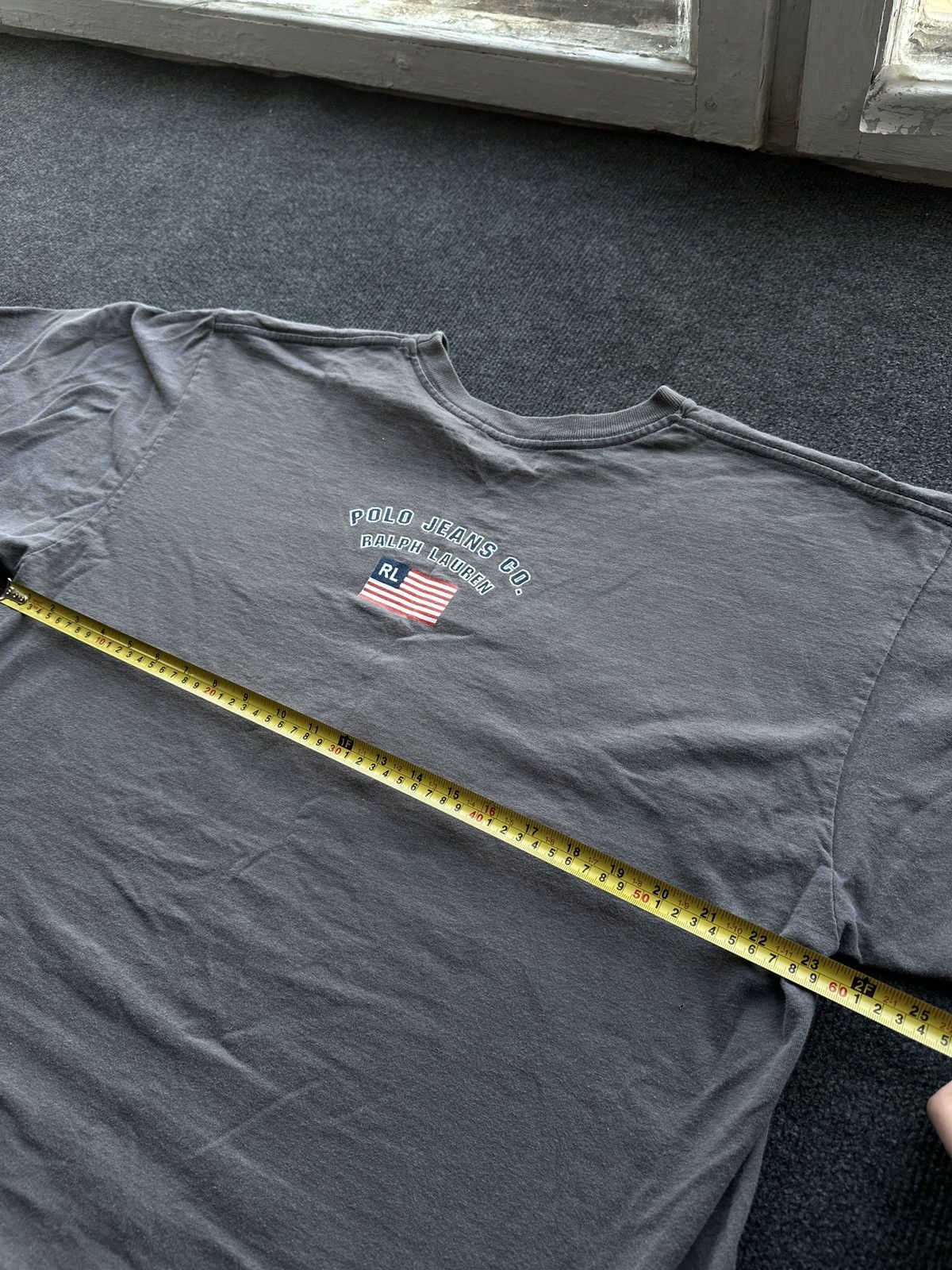 Polo Ralph Lauren FLAG 🚨 RALPH LAUREN POLO JEANS COMPANY BIG FLAG LOGO MEN Size US XXL / EU 58 / 5 - 15 Thumbnail