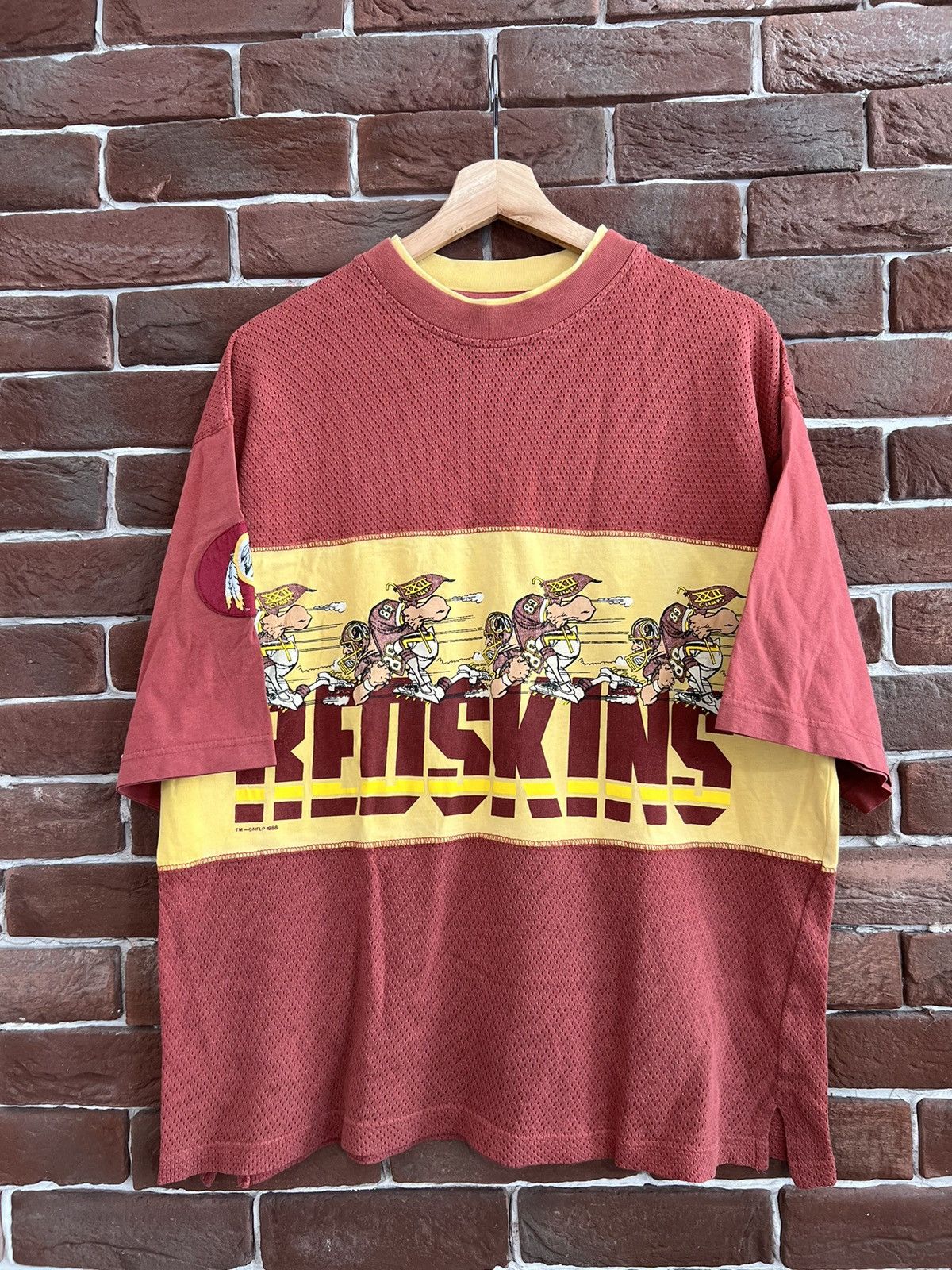Vintage Washington Redskins 1988 NFL Campri Team Jersey XL