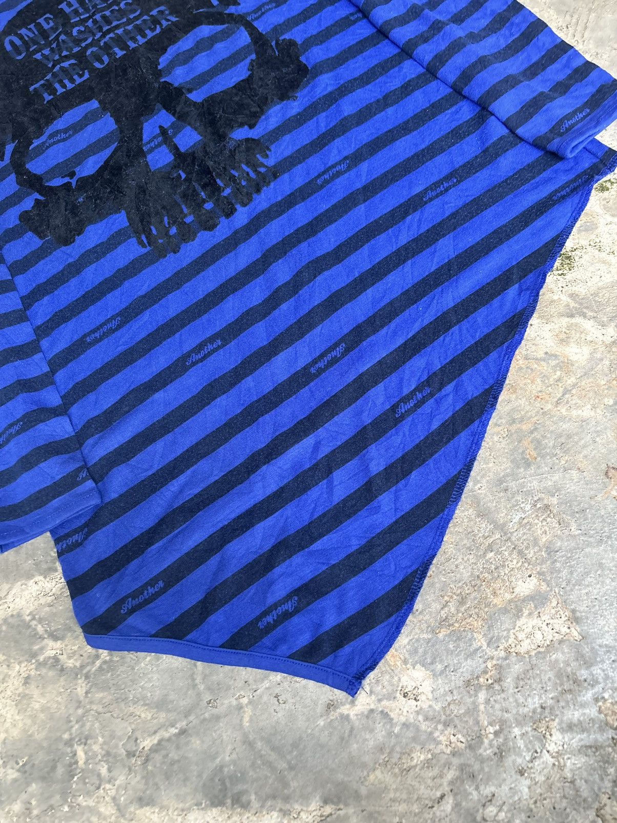 Hysteric Glamour × If Six Was Nine × Japanese Brand Y2k Sorridere Stripe Skull Ifsixwasnine Punk Style Longsleve Size ONE SIZE - 4 Thumbnail