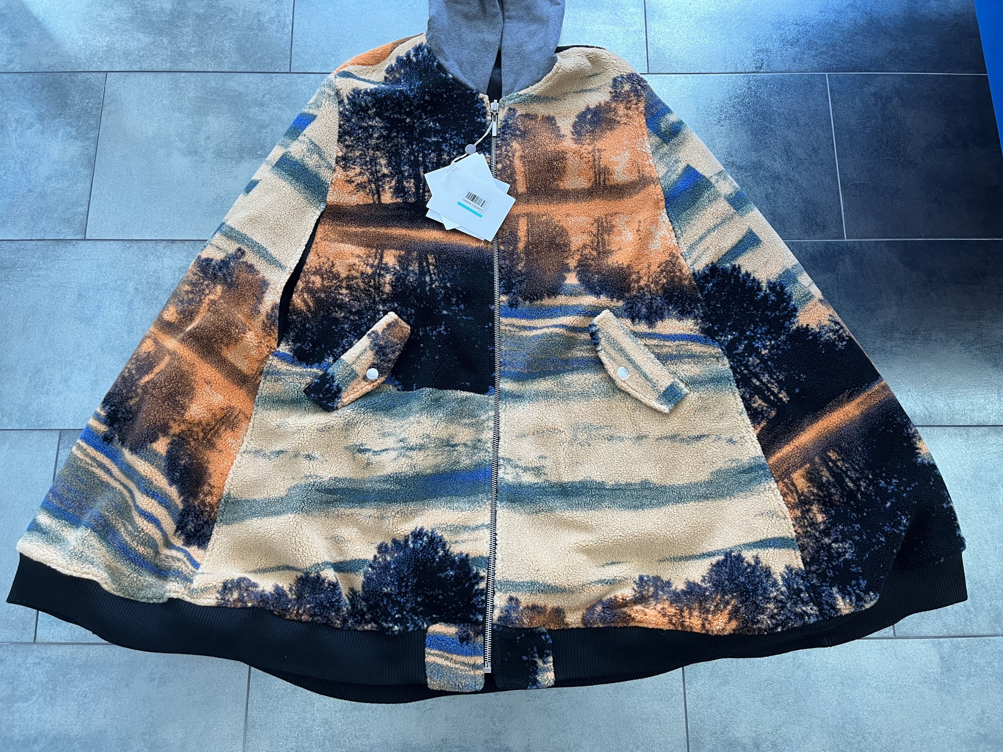 Other Paris Designer Koche Reversible Nylon Fleece Bomber Cape Size US M / EU 48-50 / 2 - 10 Thumbnail