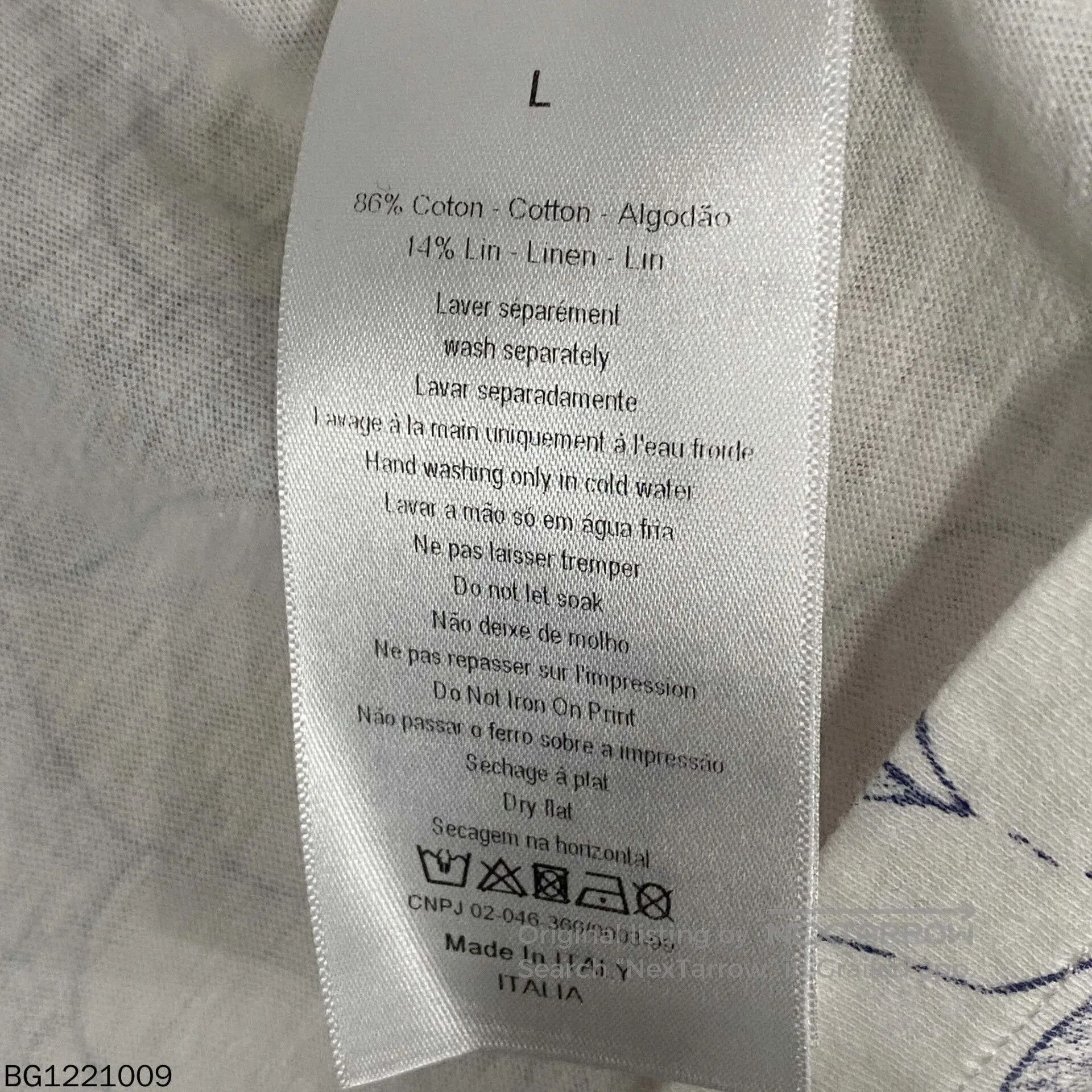 Dior Earth Series Short Sleeve Dior T-Shirt. Size US L / EU 52-54 / 3 - 5 Thumbnail