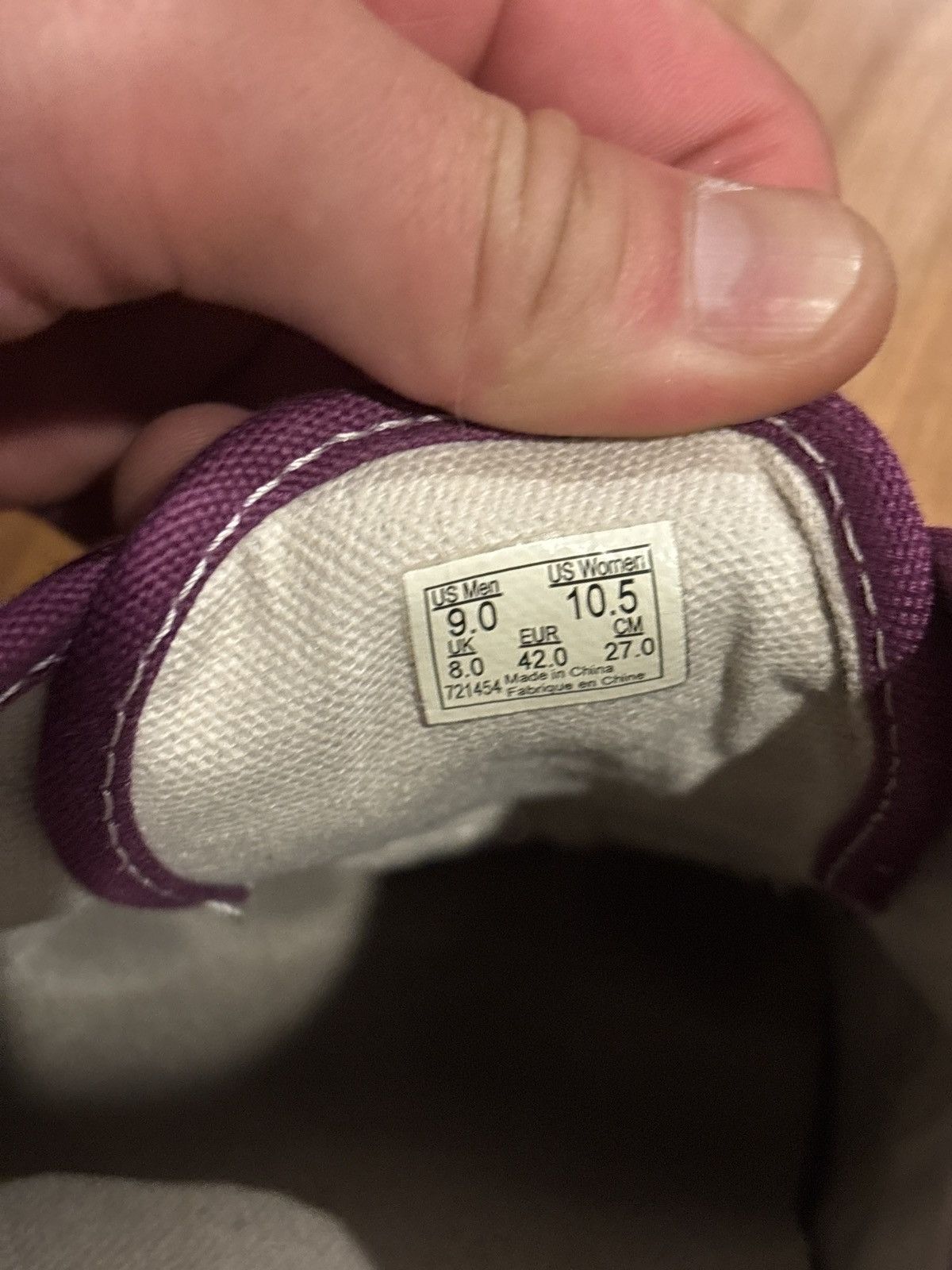 LQQK Studio × Vans Lqqk studios vans authentic one purple grape suede size 9 Size US 9 / EU 42 - 8 Thumbnail