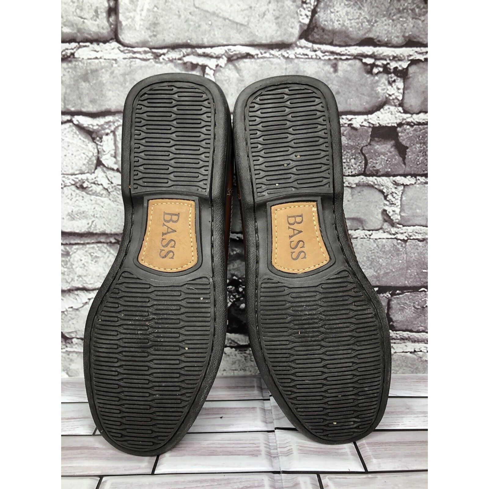 Bass Bass Strout Brown Leather Tassel Loafers SlipOn Casual Shoes Size US 7.5 / EU 40-41 - 8 Thumbnail