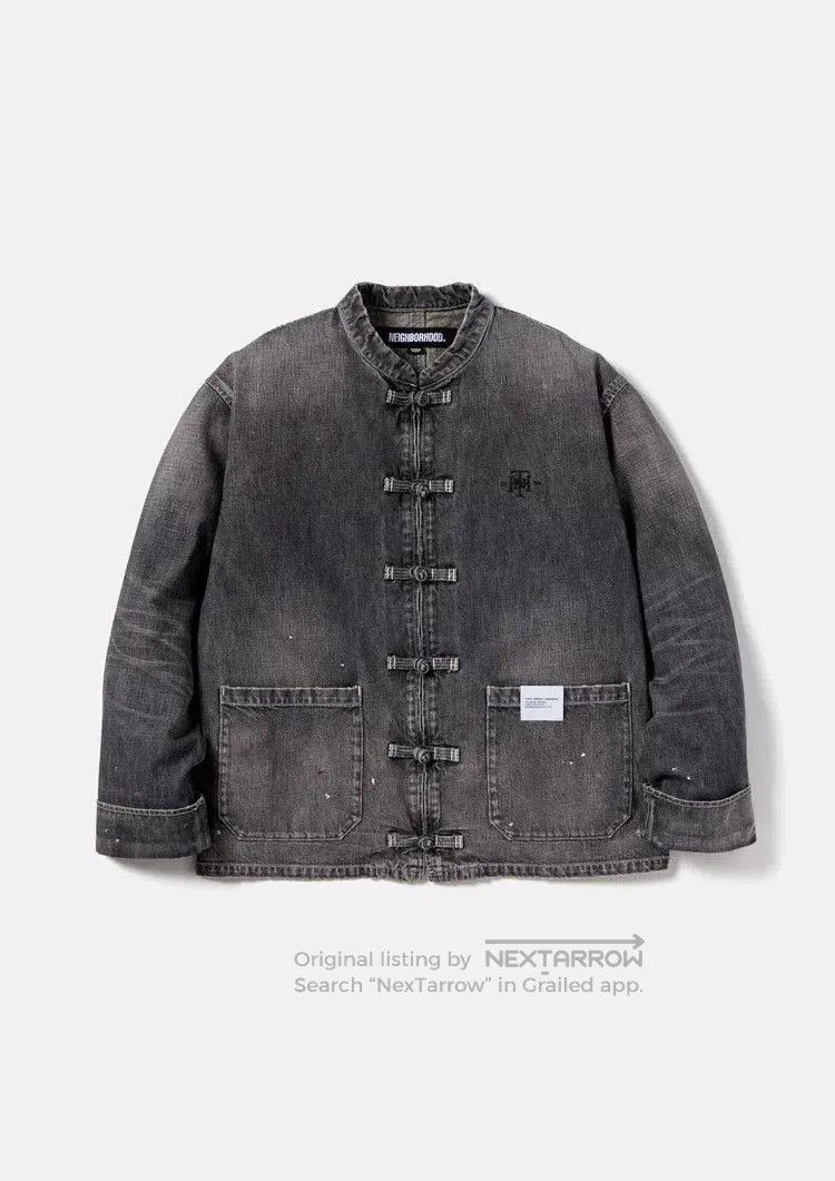 Neighborhood neighborhood washed denim jacket with pockets. Size US M / EU 48-50 / 2 - 8 Thumbnail