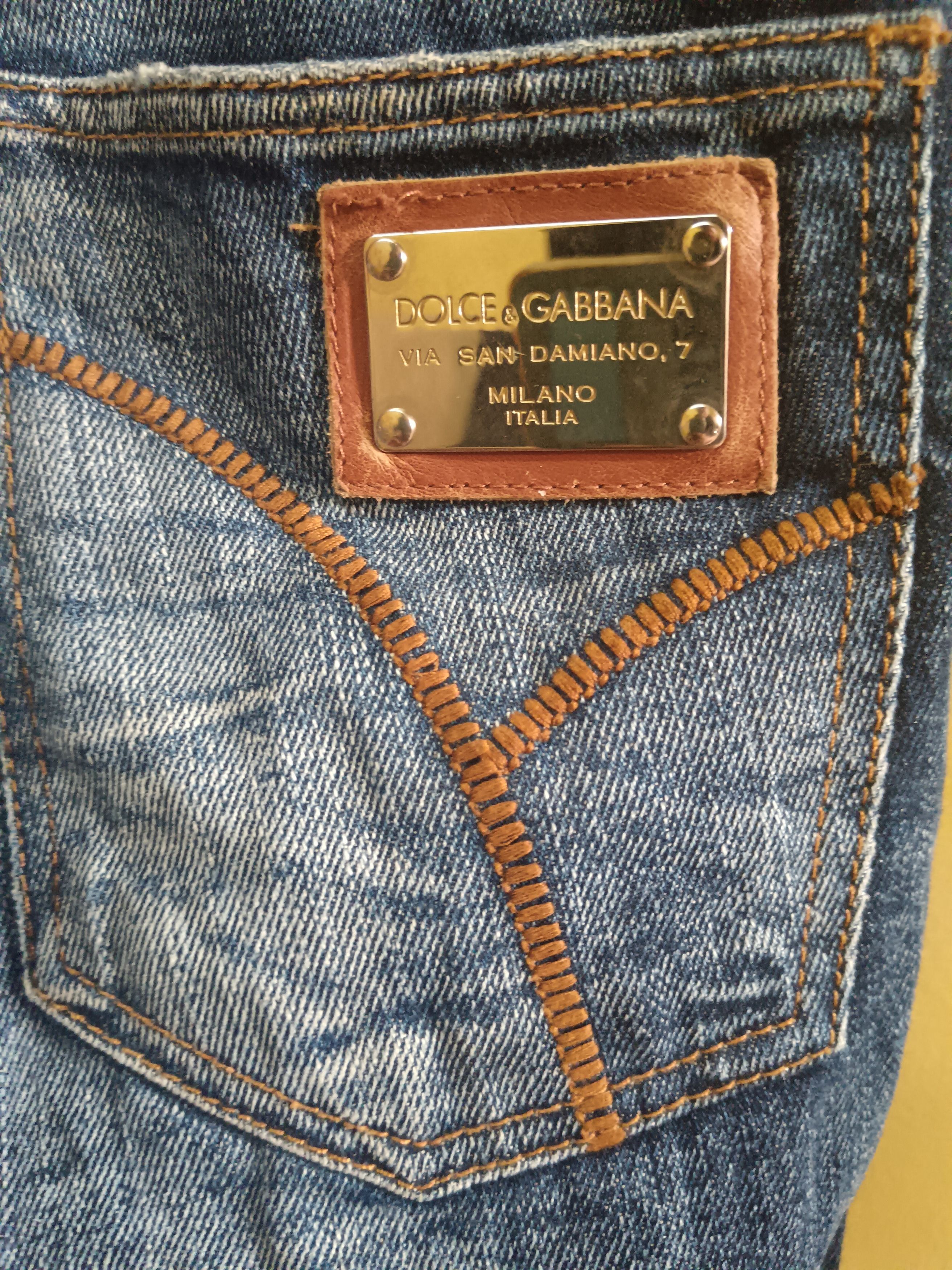 Dolce & Gabbana DOLCE & GABBANA JEANS Size 30" / US 8 / IT 44 - 3 Thumbnail