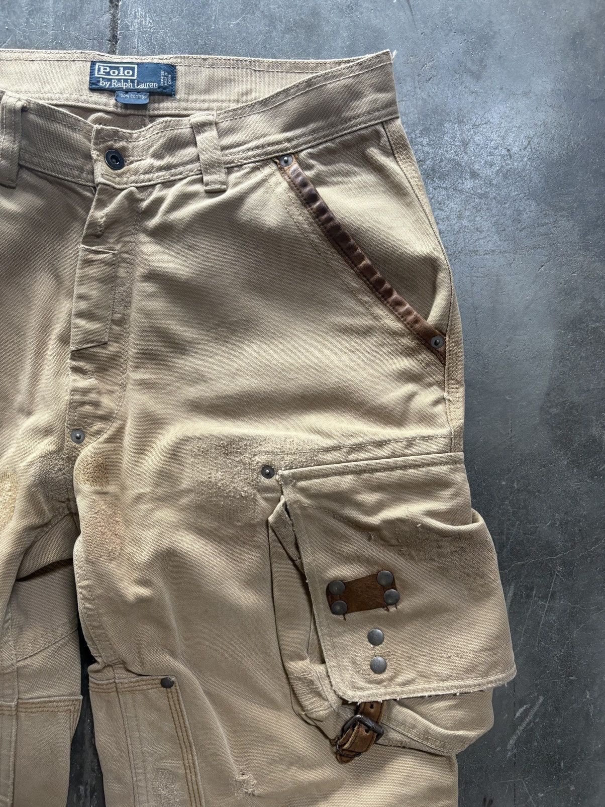 Polo Ralph Lauren Vintage Polo Heavy Cargo’s Size US 32 / EU 48 - 8 Thumbnail