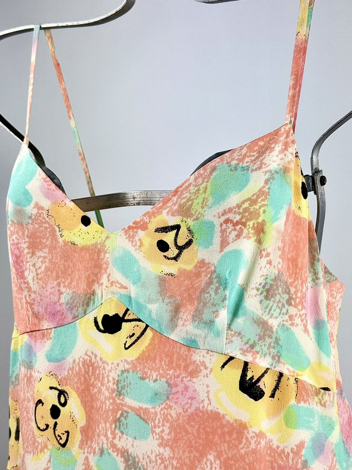 Chanel Chanel - Karl Lagerfeld - SS/97 - Floral - Silk - Slip Dress Size S / US 4 / IT 40 - 5 Thumbnail