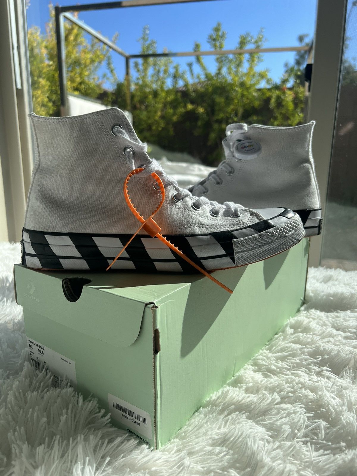 Vinted converse 2024 off white