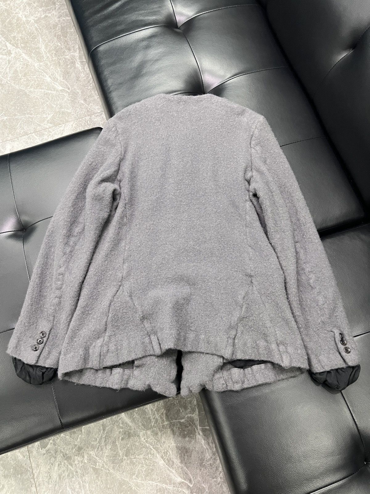 Comme des Garcons Homme Plus Comme des Garçons Homme Plus FW22 Runway Felted Pleated Butt Size 42L - 3 Thumbnail