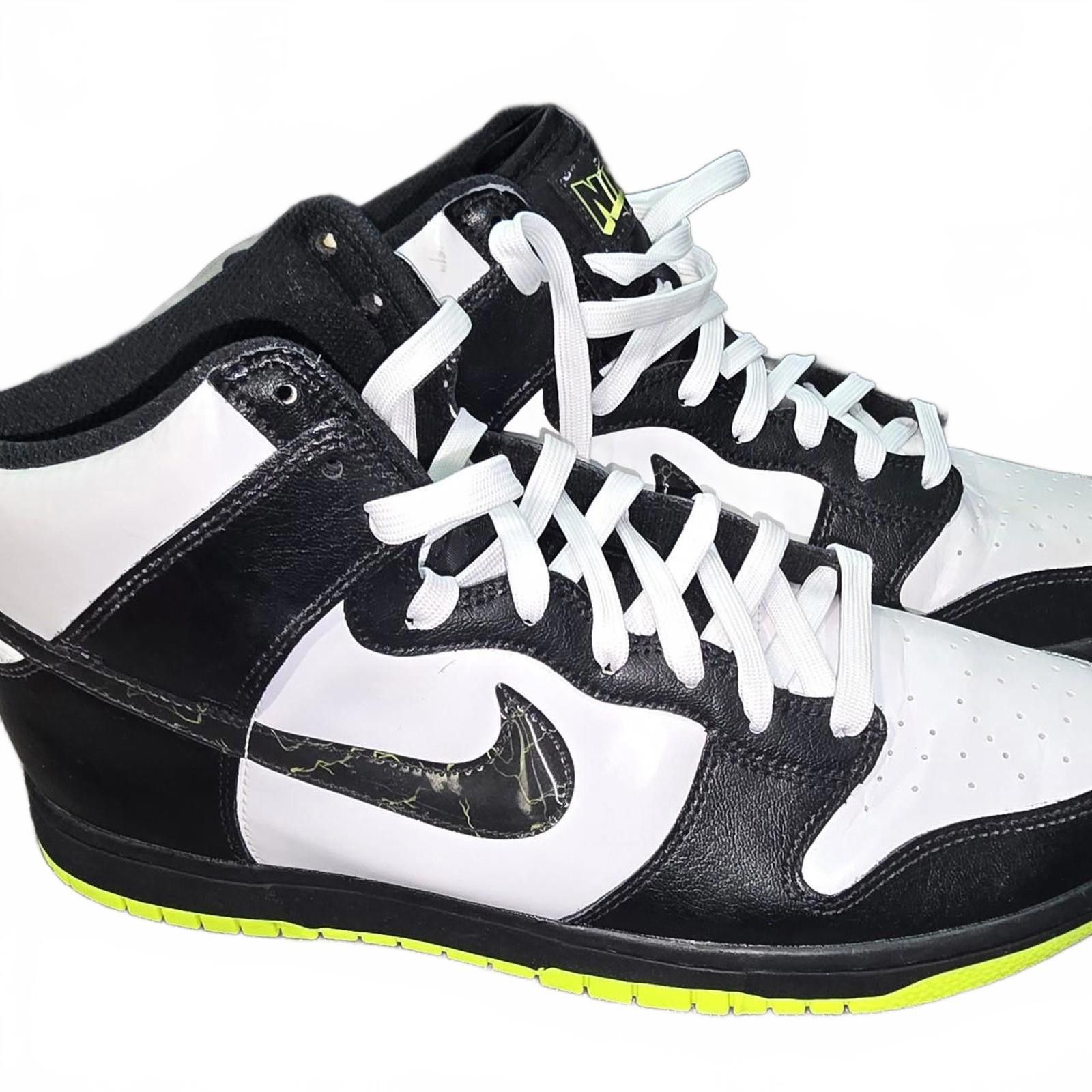 Nike Nike Dunk High Black White Volt mens Size 11.5 Size US 11.5 / EU 44-45 - 1 Thumbnail