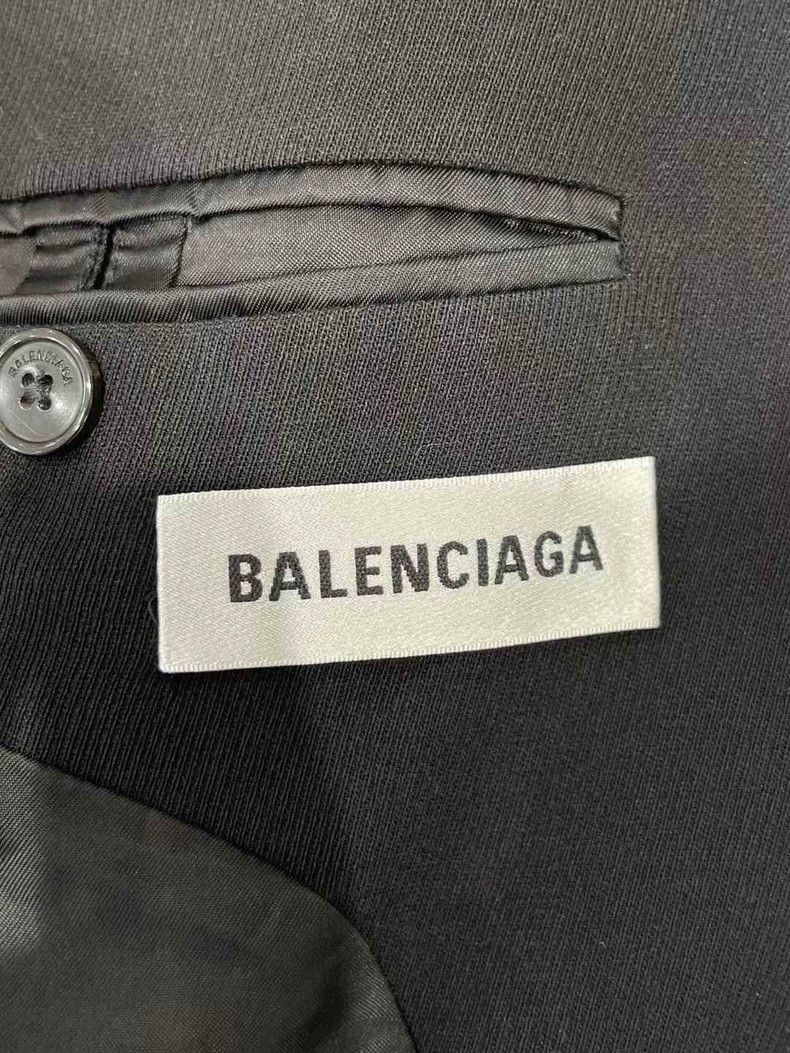 Balenciaga Balenciaga Black Blazing Sleeve Label Suit 2502-Nextarrow Size XS / US 0-2 / IT 36-38 - 6 Thumbnail