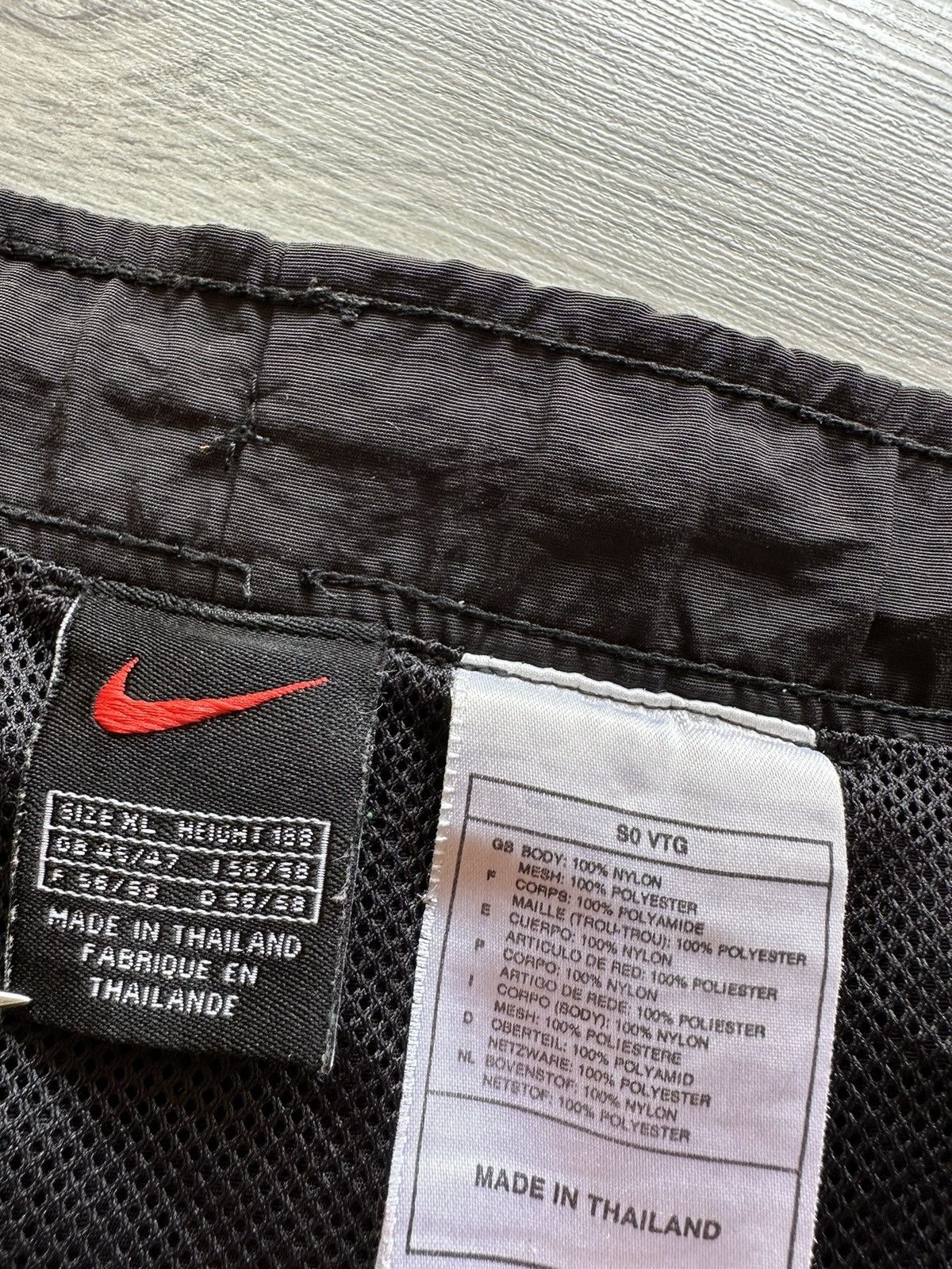 Nike × Nike ACG × Vintage Vintage nylon shorts Nike athletic 90s swoosh (size XL) Size US 42 / EU 58 - 5 Thumbnail
