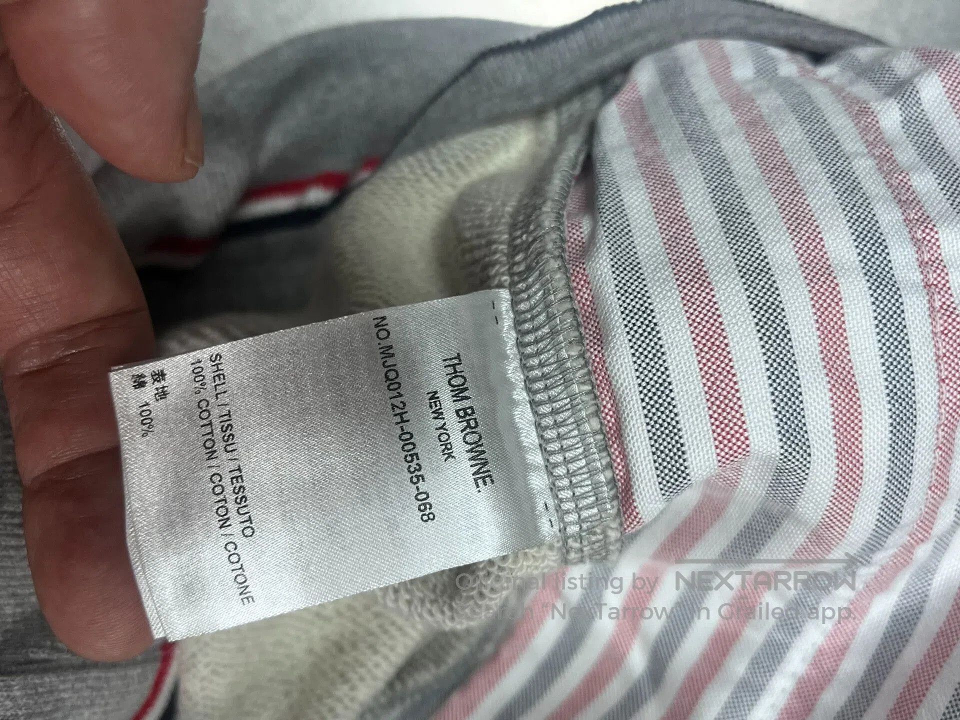 Thom Browne Thom Browne Gray Shorts Size 2. Size US 26 / EU 42 - 4 Thumbnail