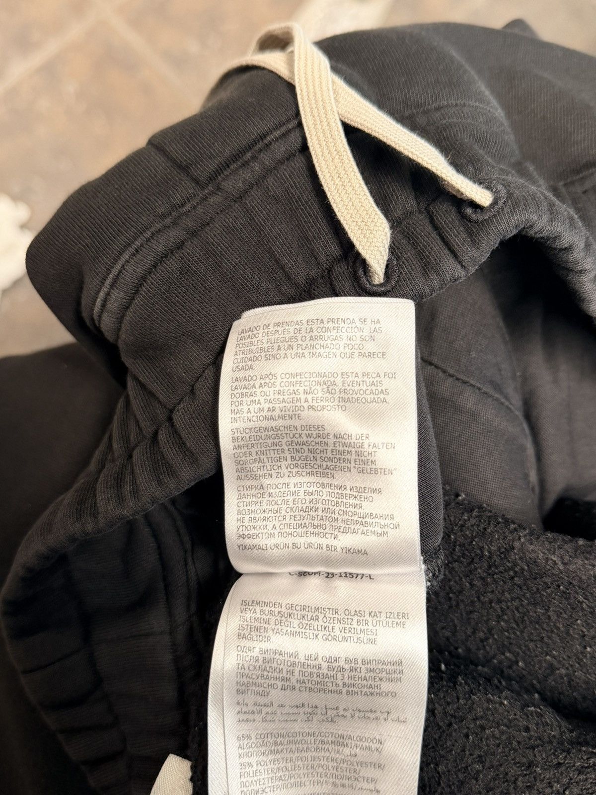Moncler × Rick Owens Moncler Sweatpants Size US 34 / EU 50 - 12 Thumbnail