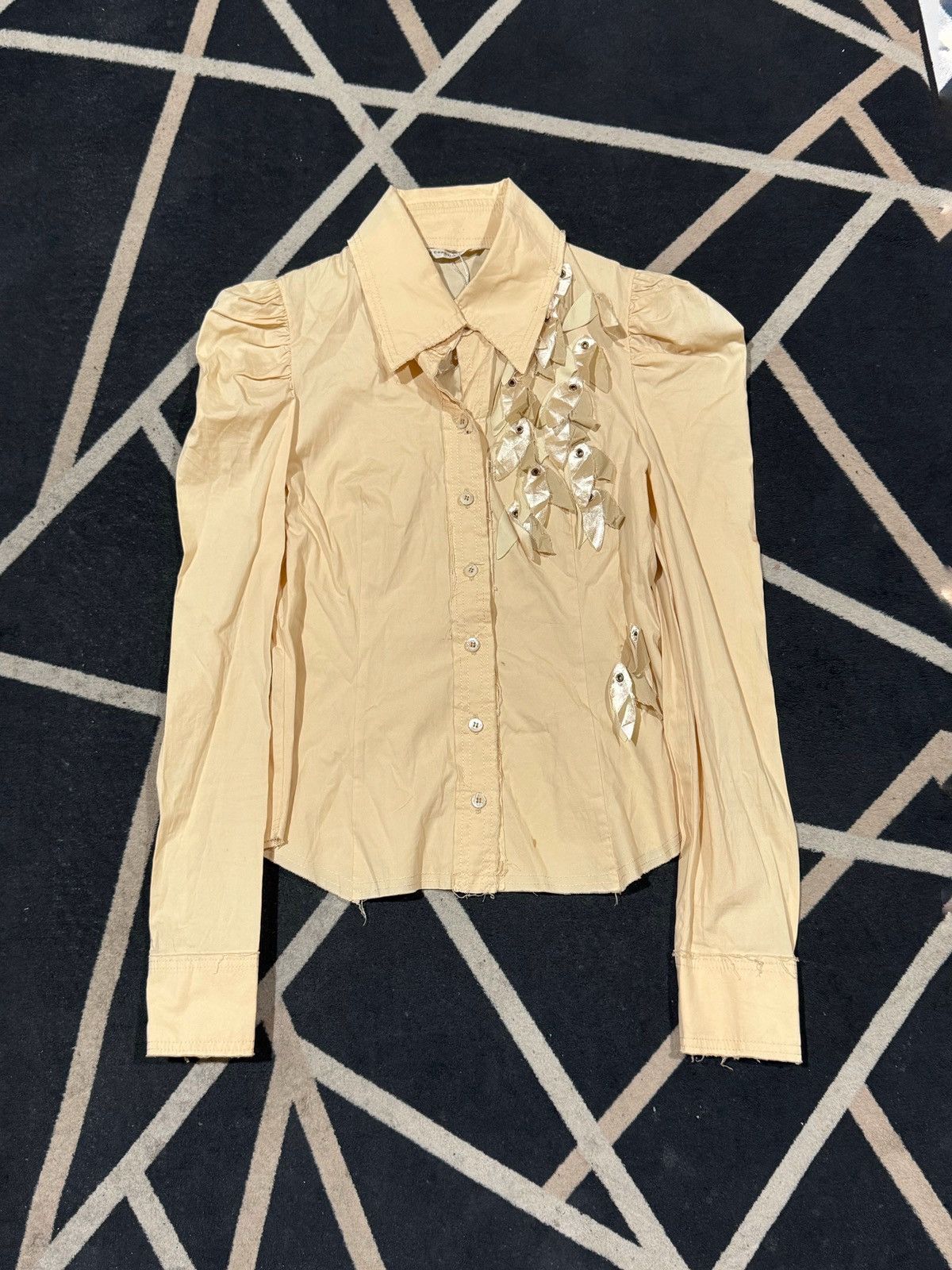 Issey Miyake Archived Styled Chromosomein Button Shirt Size S / US 4 / IT 40 - 1 Thumbnail
