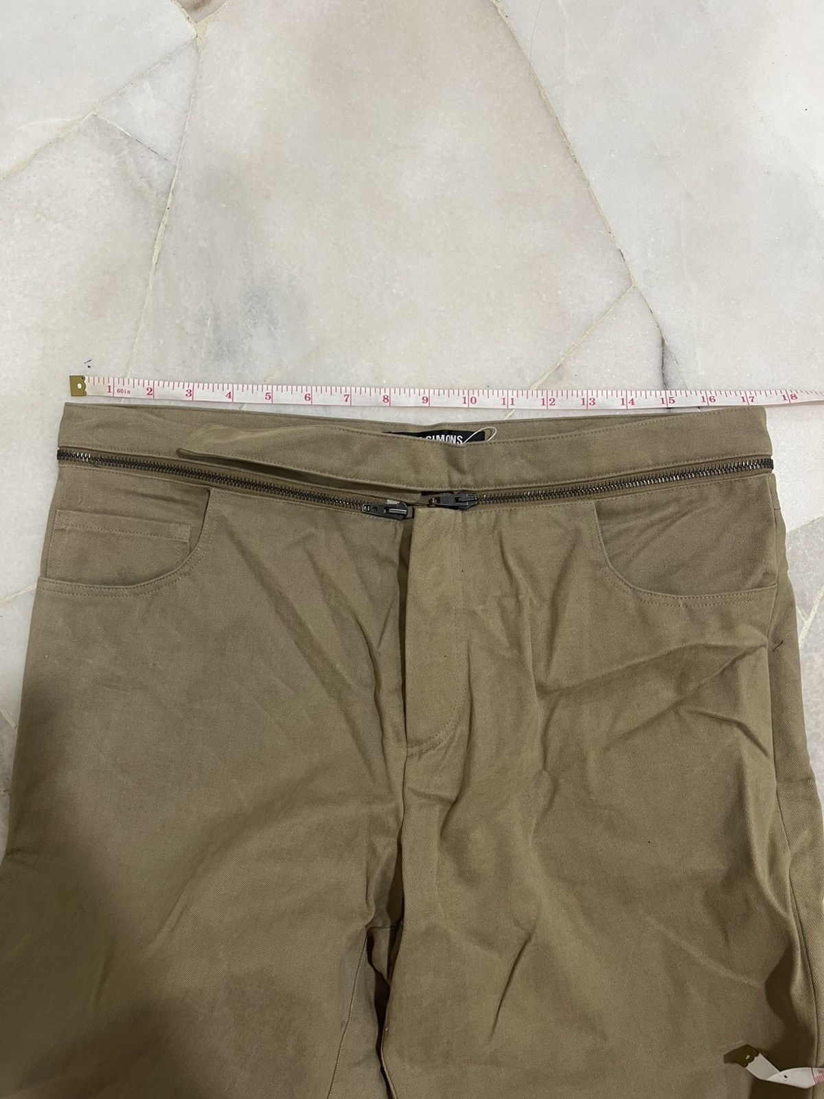 Raf Simons Rare Deadstock A/W 2002-2003 Raf Simons Zipwaist Pants Size US 34 / EU 50 - 19 Thumbnail