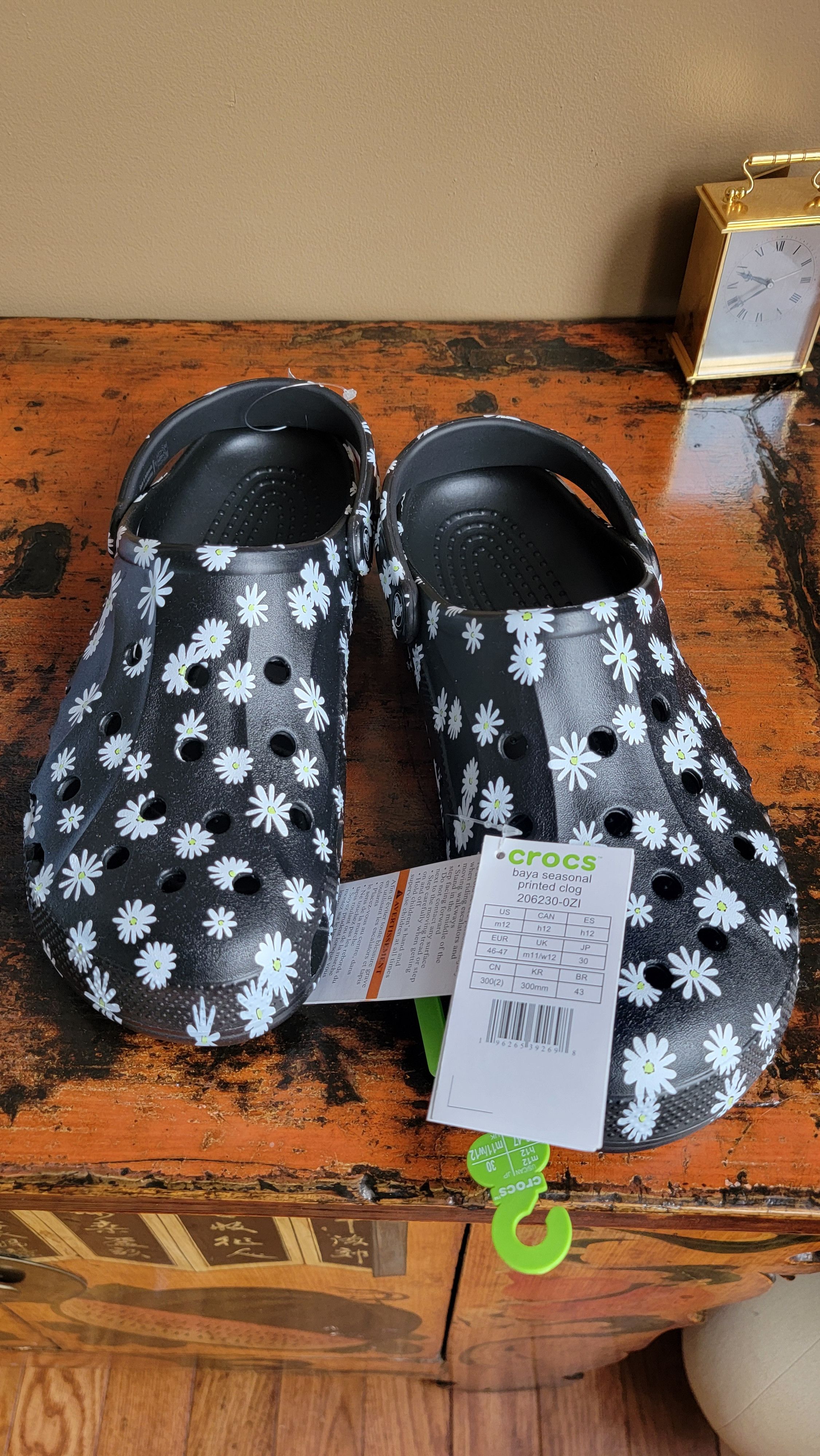 Crocs Flower Crocs Size US 12 / EU 45 - 7 Thumbnail