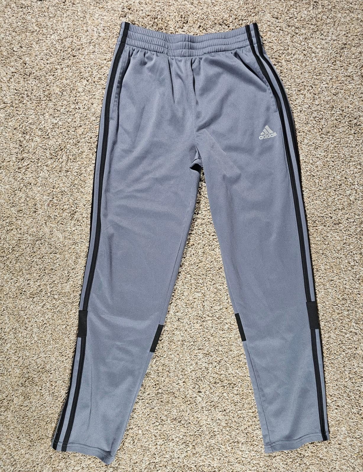 Adidas Adidas Gray L 14-16 Sweatpants Size ONE SIZE - 1 Thumbnail