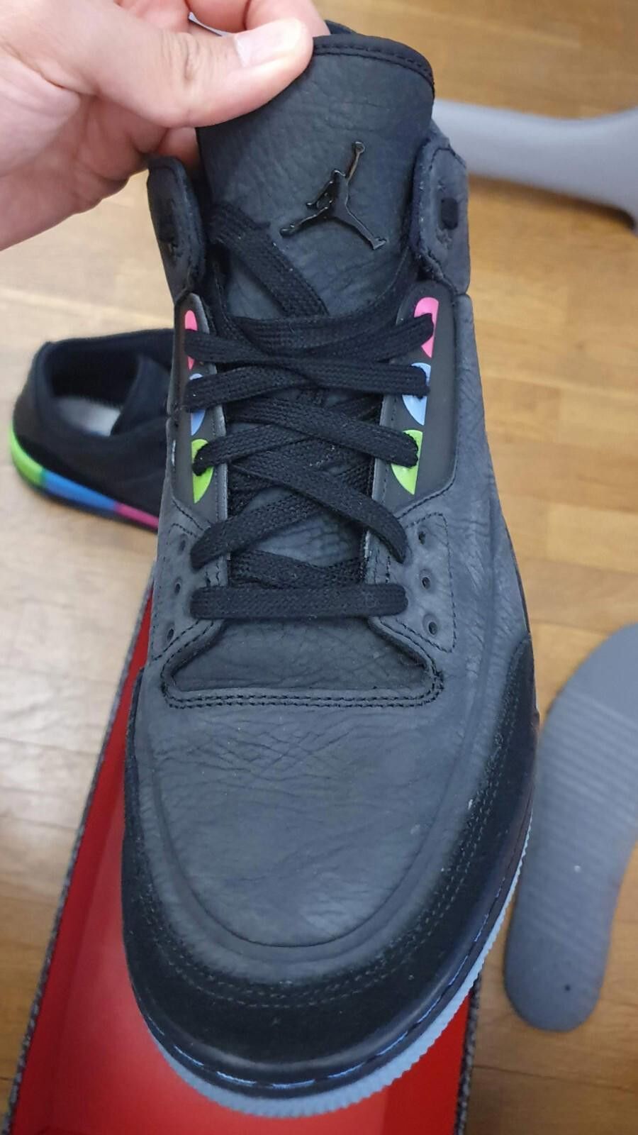 Jordan Brand Size 12 - Air Jordan 3 Retro SE Quai 54 2018 Size US 12 / EU 45 - 5 Thumbnail