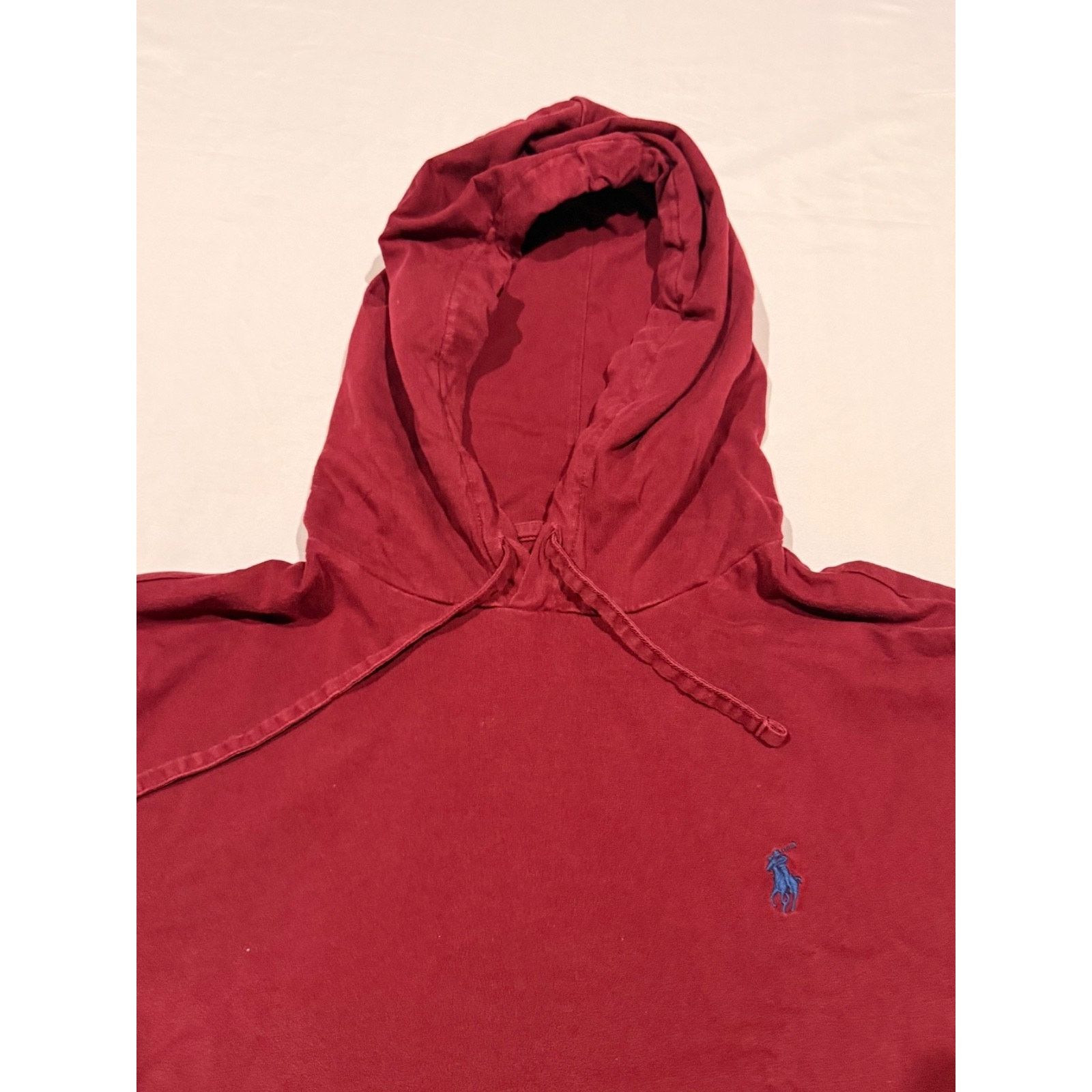 Polo Ralph Lauren Polo Ralph Lauren Hoodie Men Large Maroon Red Pullover Size US L / EU 52-54 / 3 - 4 Thumbnail