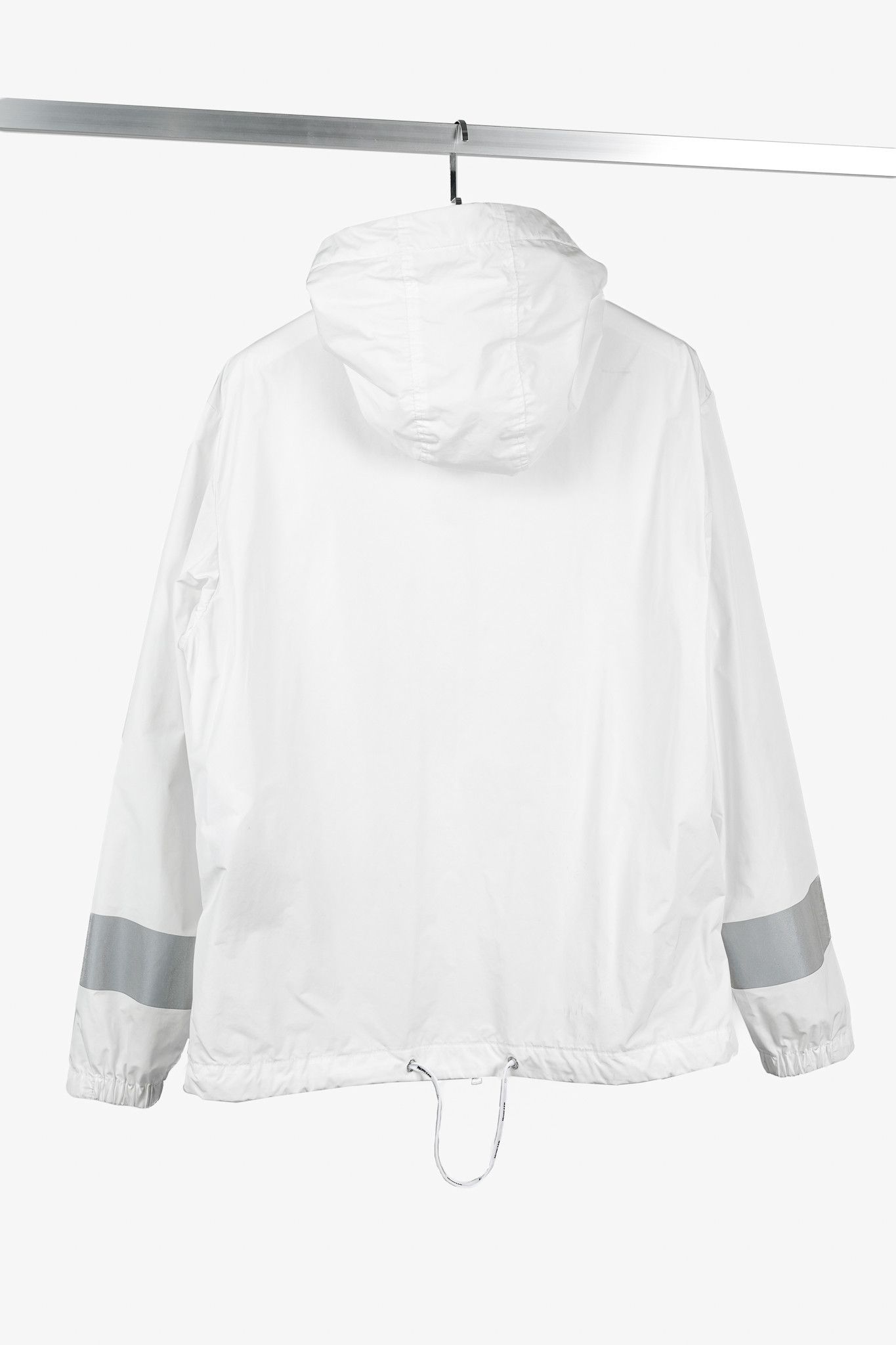 Moncler Moncler Adour White Reflective Hooded Wind Breaker Size US XL / EU 56 / 4 - 2 Thumbnail