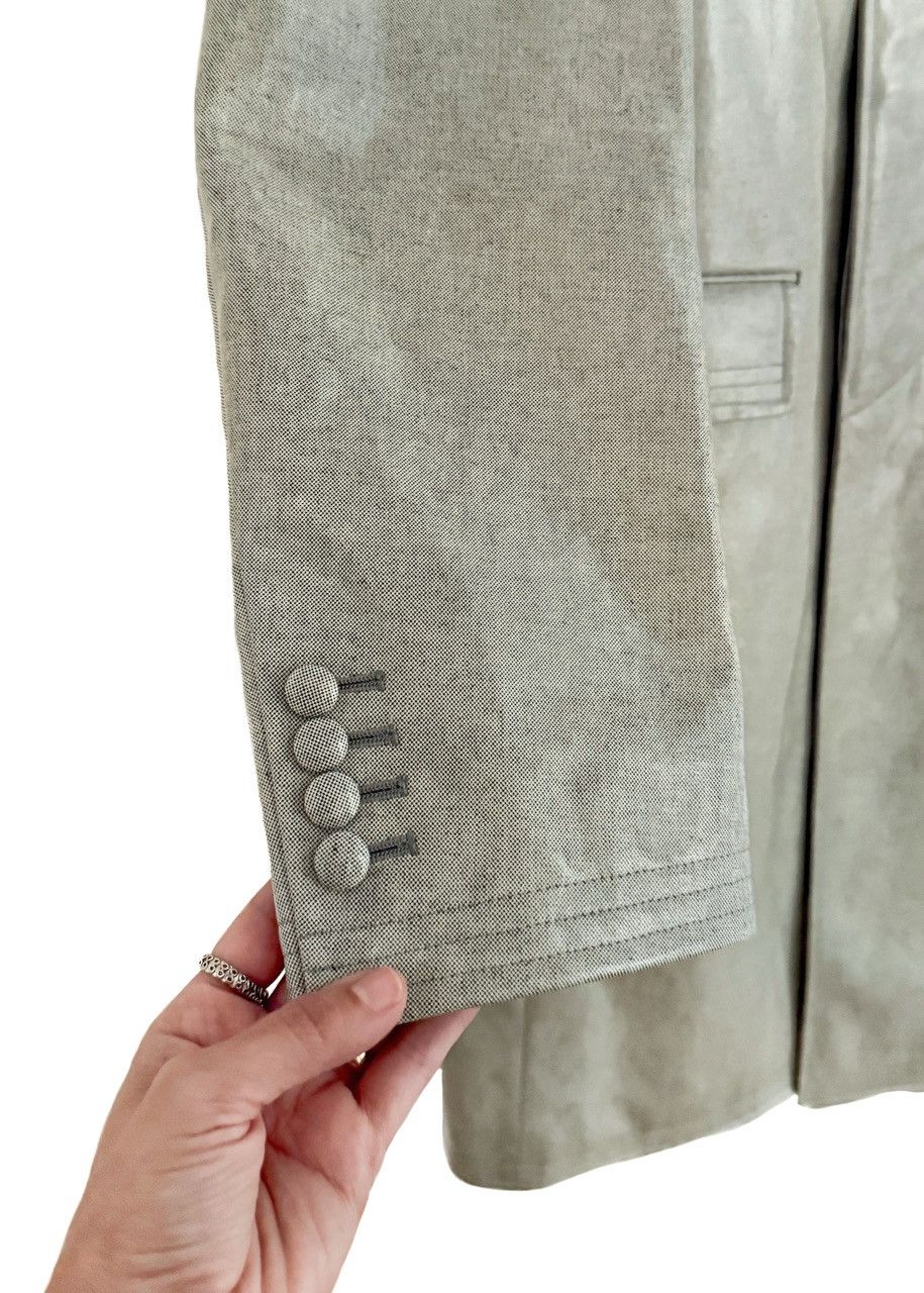 Thom Browne Thom Browne Blue Chambray Coated Cotton Coat - Size 2 Size M / US 6-8 / IT 42-44 - 4 Thumbnail