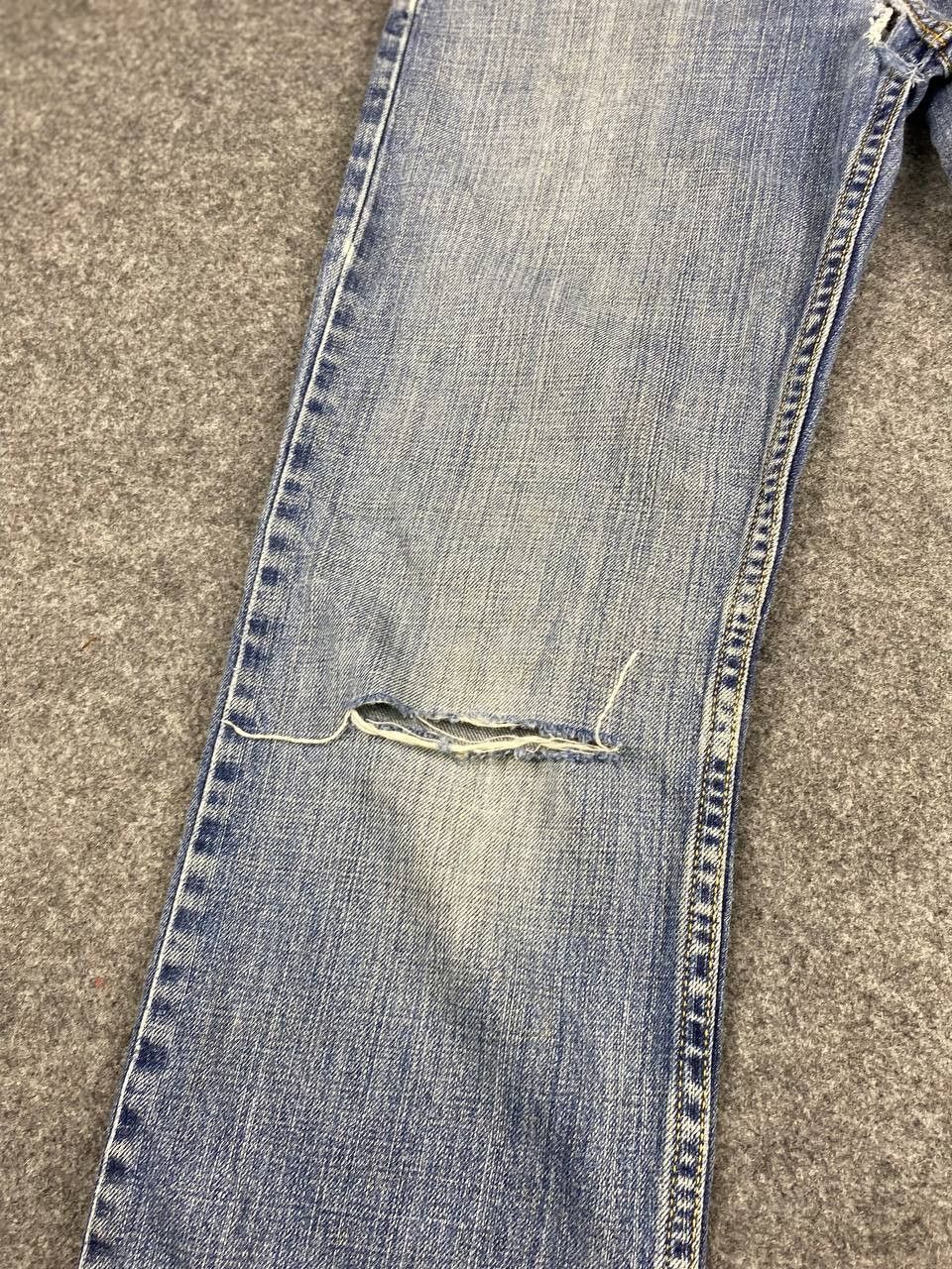 Levi's vintage levis 514 slim straight distressed denim Size US 31 - 10 Thumbnail