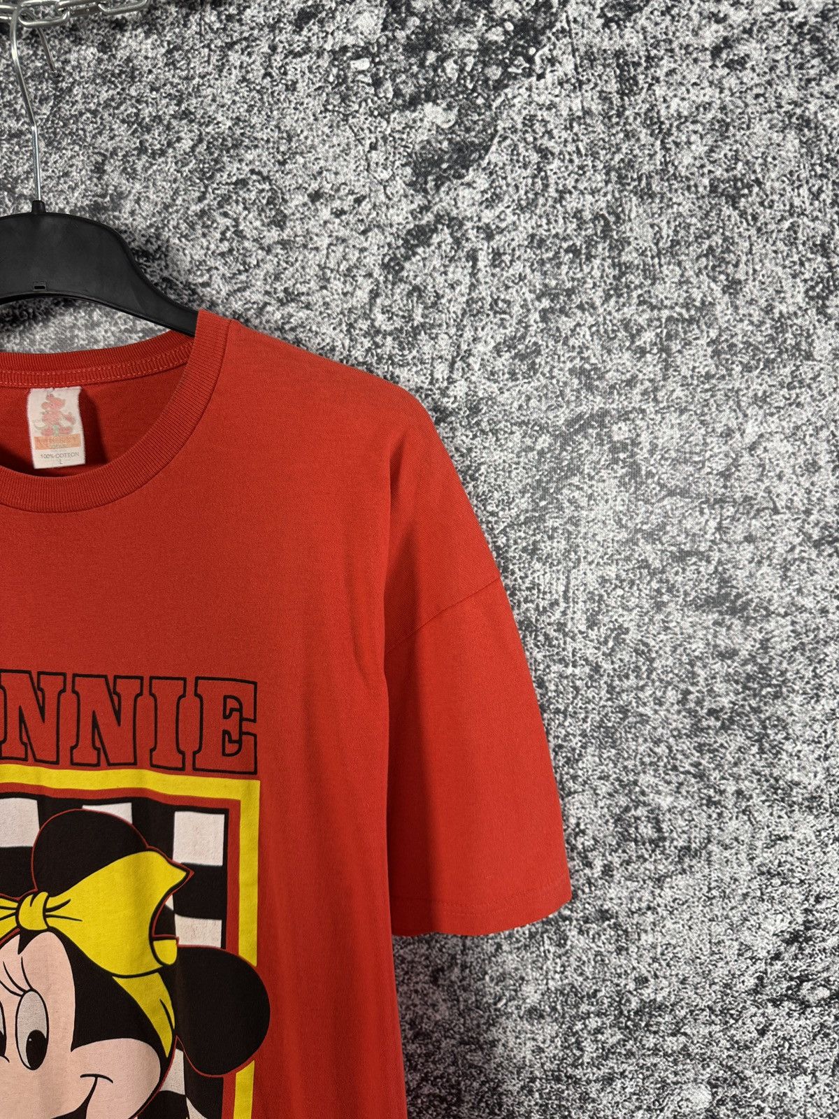 Disney Men’s Mickey Mouse Disney T-Shirt Minnie Vintage 90s Size L Size US L / EU 52-54 / 3 - 2 Thumbnail