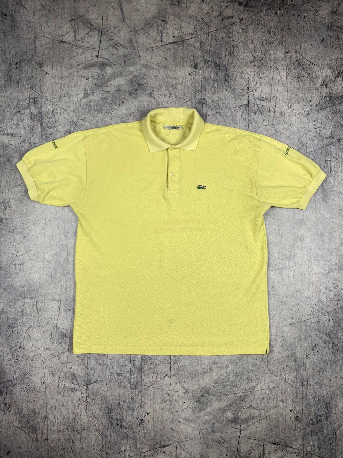 Lacoste Vintage Lacoste Designer Polo Shirt Size US L / EU 52-54 / 3 - 2 Thumbnail