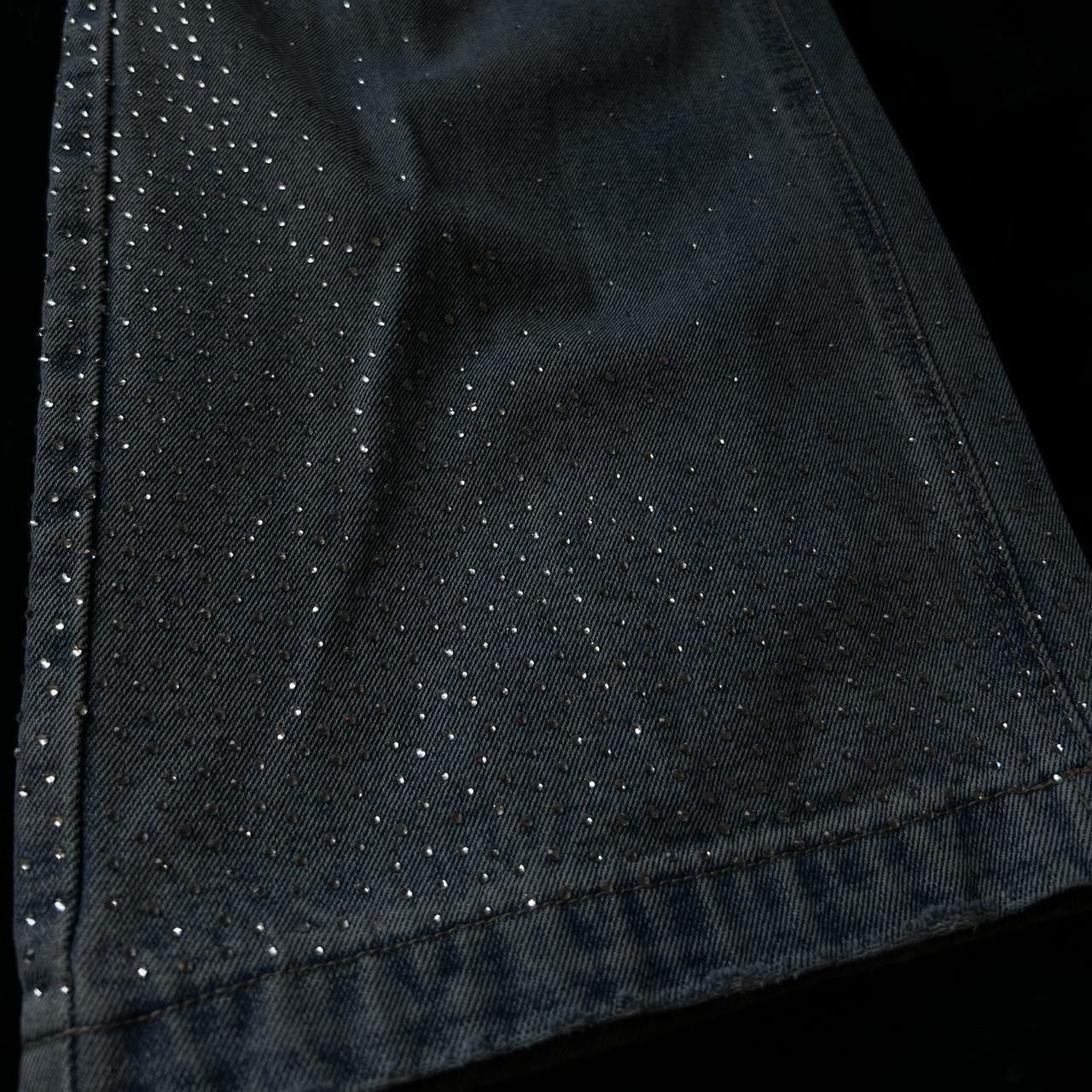 Other Baroque CRYSTAL EMBELLISHED JEANS Size US 32 / EU 48 - 4 Thumbnail