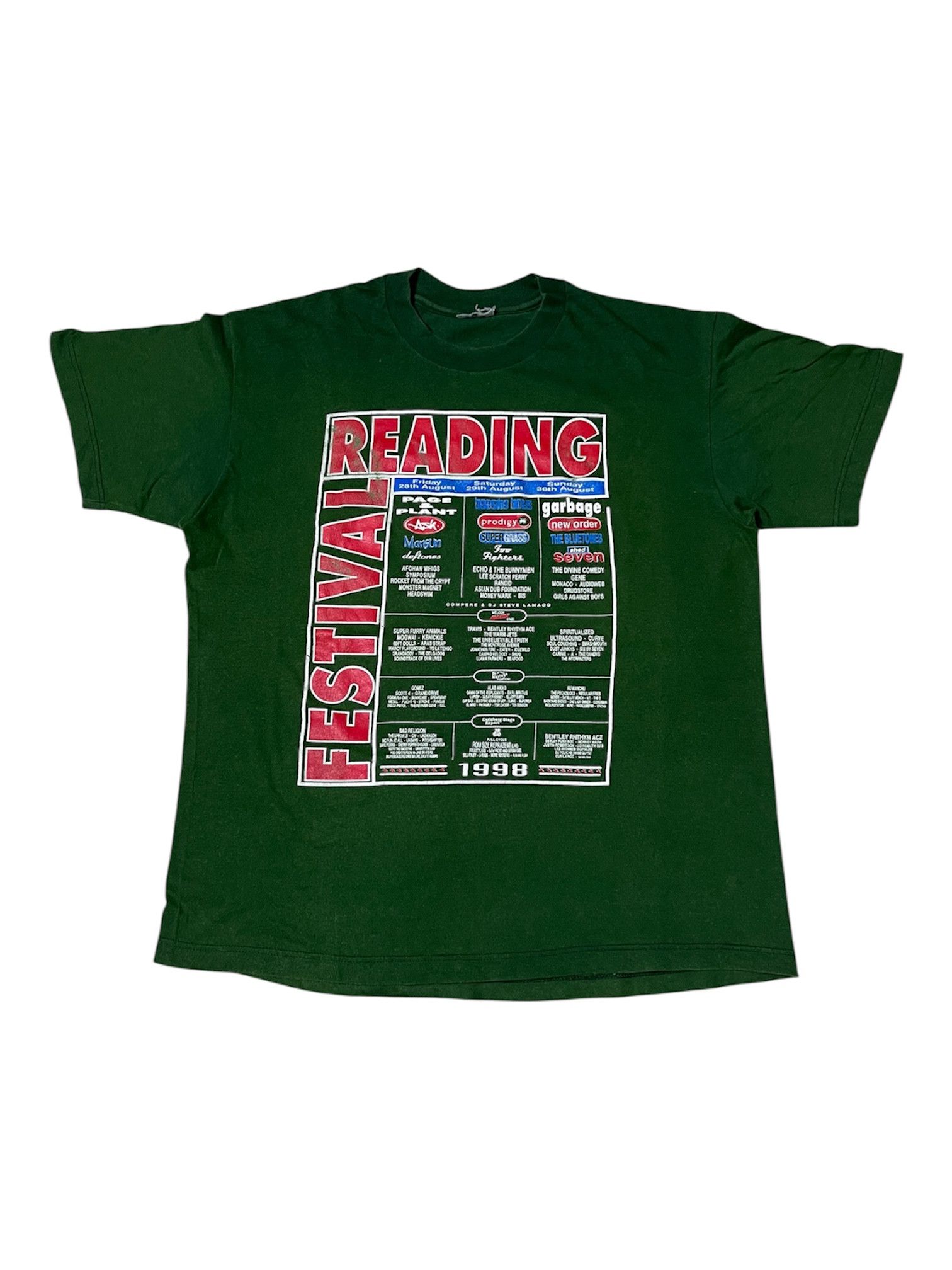 Vintage Vintage Reading Festival 1998 Size US XL / EU 56 / 4 - 1 Thumbnail