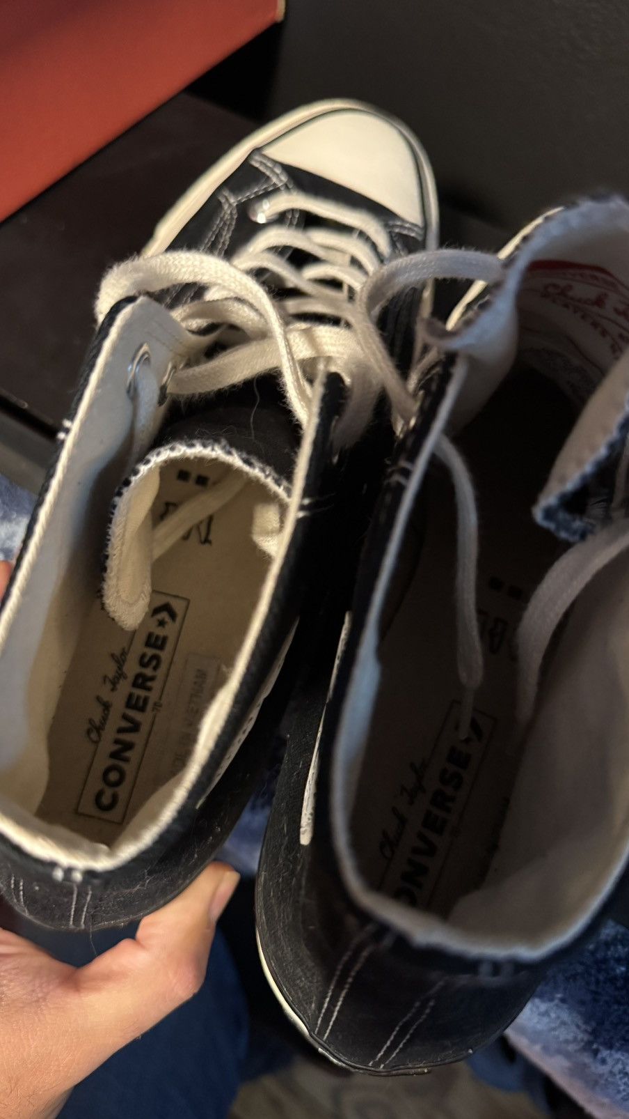 Converse Chuck 70 high Converse (retro of vintage converse) Size US 11 / EU 44 - 10 Thumbnail