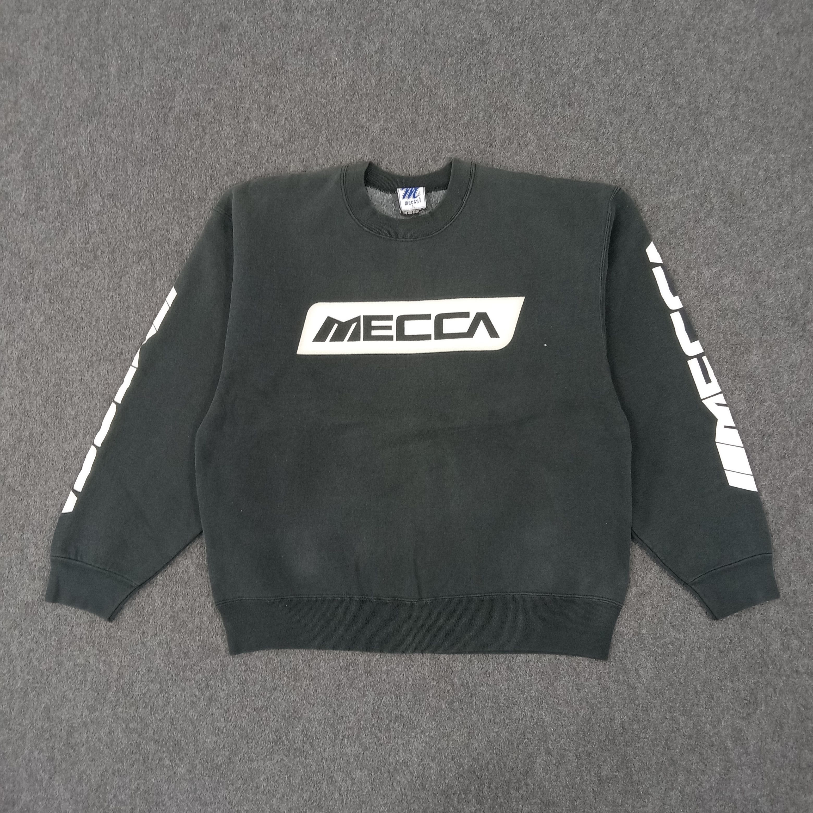 Mecca × Rap Tees × Vintage Mecca American Rappers Hip-hop Style Sweatshirt Size US L / EU 52-54 / 3 - 1 Thumbnail