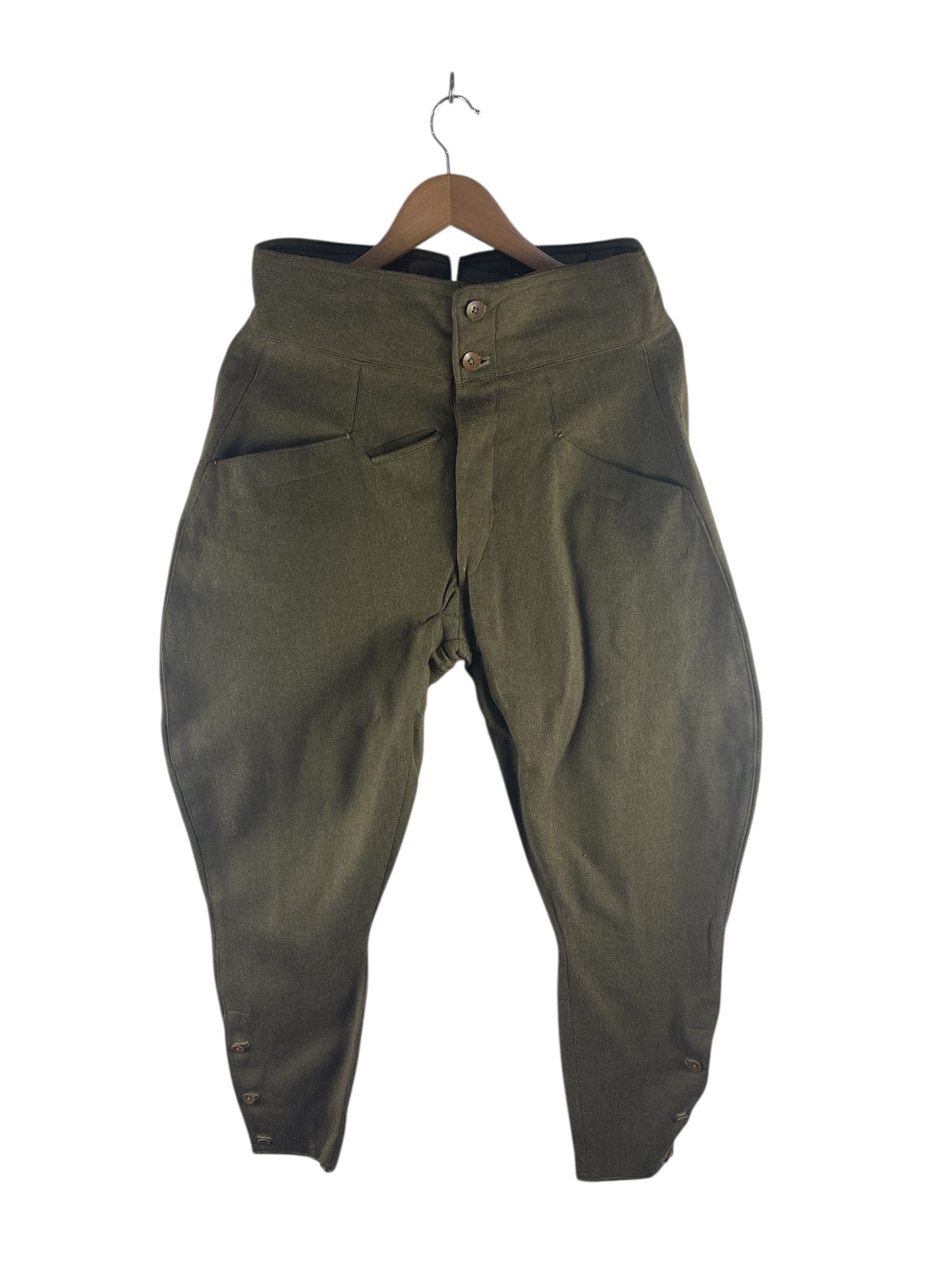 Vintage Vintage WWI Military Wool Breeches Size US 30 / EU 46 - 1 Thumbnail