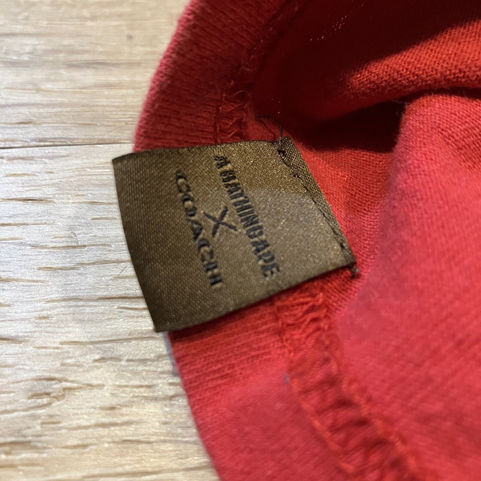 Bape Bape X Coach Collaboration Red Rexy Crewneck T Shirt Large Size US L / EU 52-54 / 3 - 11 Thumbnail