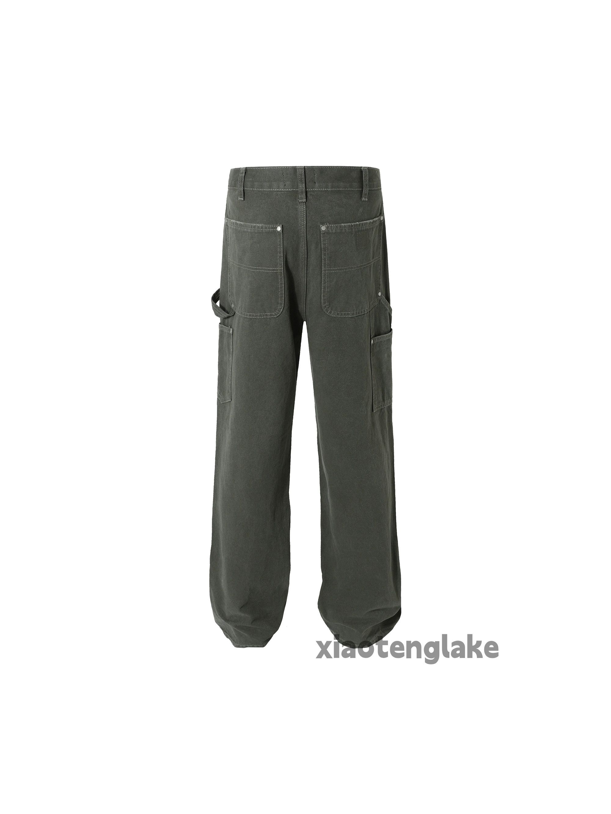 Designer × Vintage washed faded cleanfit skate hiphop military carpenter pants Size US 32 / EU 48 - 5 Thumbnail