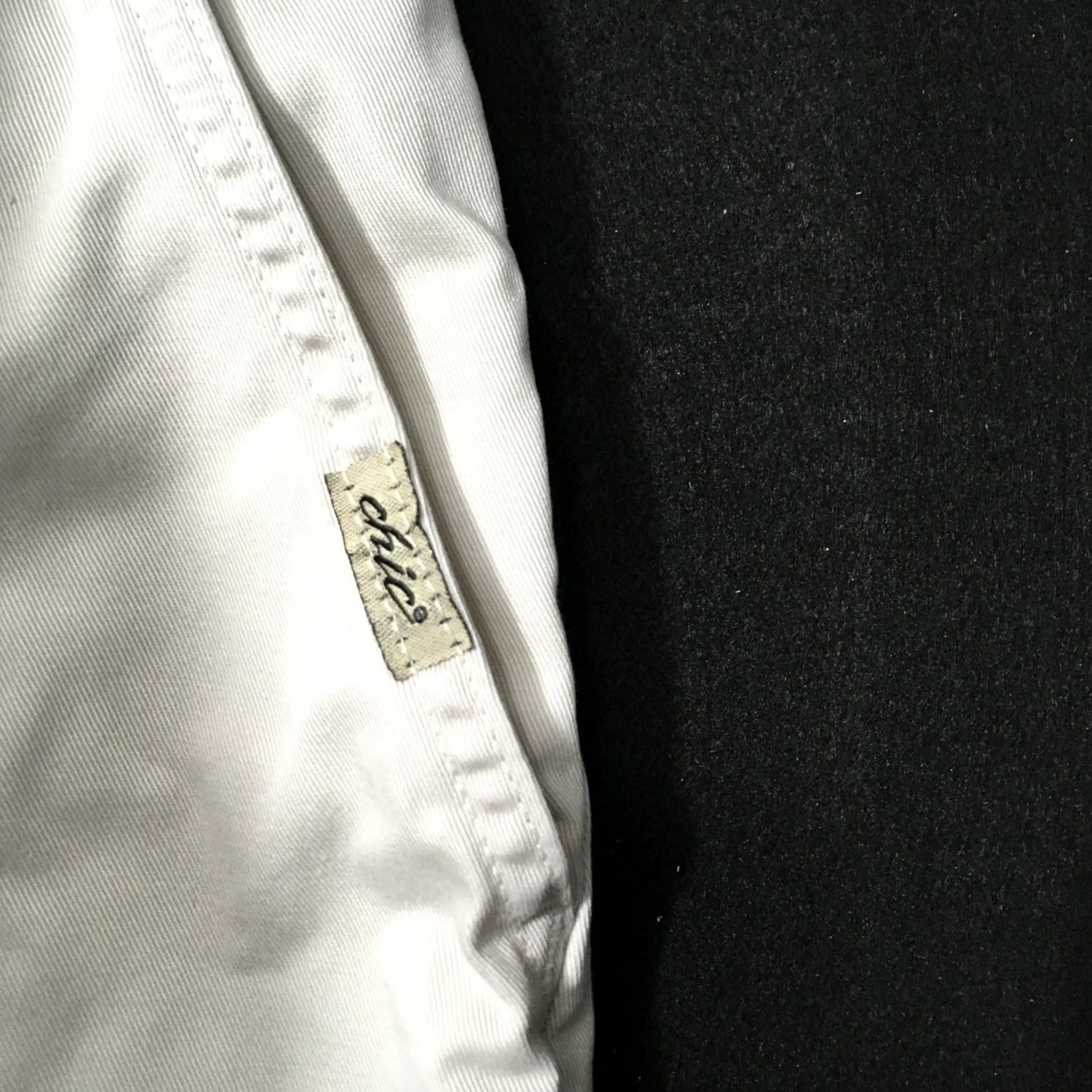Vintage VINTAGE CHIC 90s relax WIDE-LEG beige PANTS WOMENS 20W 38 waist 25 inseam Size 42" / US 20 - 7 Thumbnail