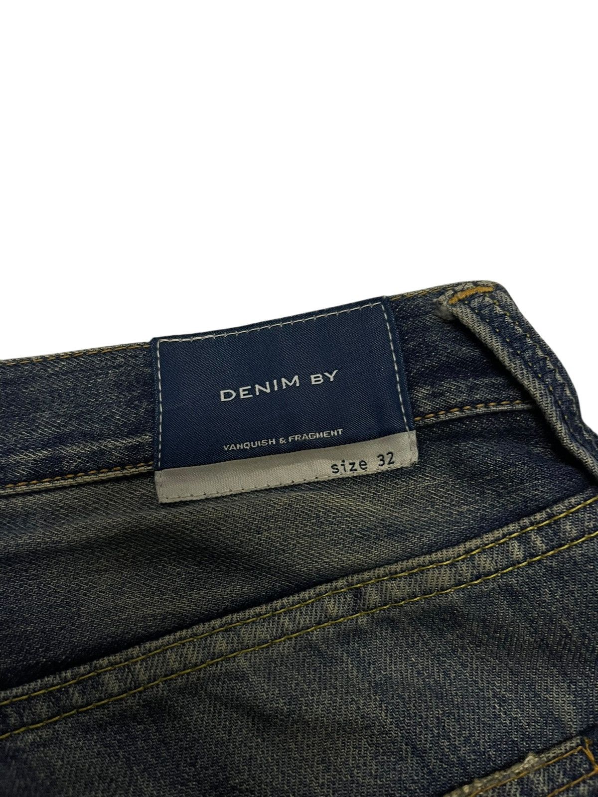 Designer × Fragment Design × Vanquish RARE Denim by Vanquish & Fragment Distressed Jeans Size US 32 / EU 48 - 13 Thumbnail
