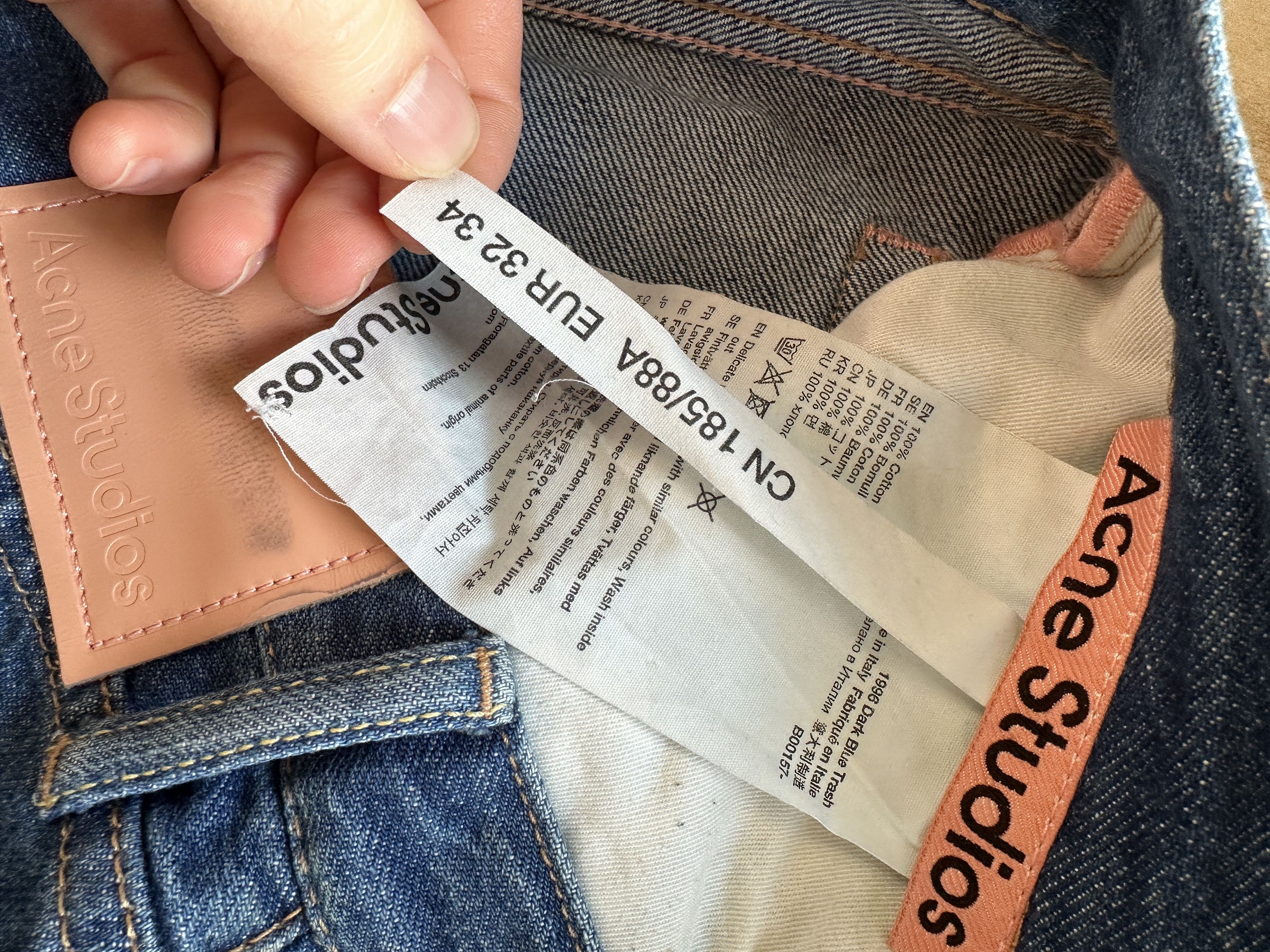Acne Studios Acne Studios 1996 34 x 33 Jeans Size US 34 / EU 50 - 5 Thumbnail