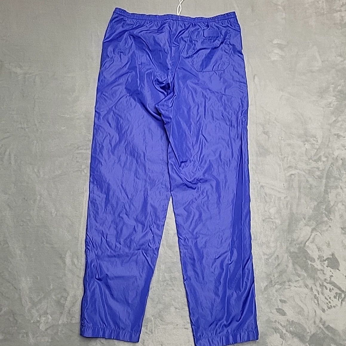 Nike VINTAGE Nike Track Pants Women MBlue Pink Windbreaker Jogger Swoosh 80s 90s Retro Size 32" / US 10 / IT 46 - 7 Thumbnail