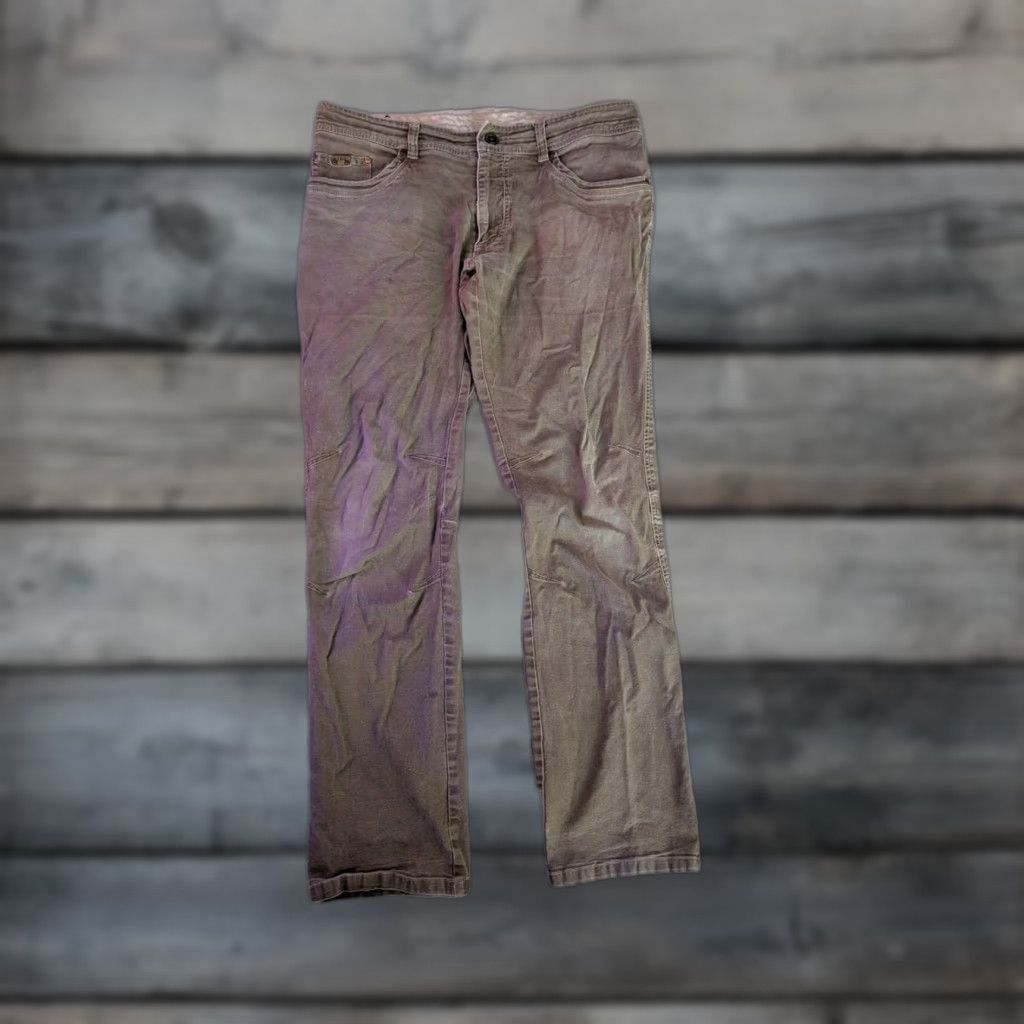 Vintage VINTAGE KUHL Kanvas Jean Mens 36x34 Kanvas Jean Pants Brownish Gray 5-Pocket Stretch Canvas Regular Fit 90s Outdoors Men Size US 36 / EU 52 - 1 Thumbnail