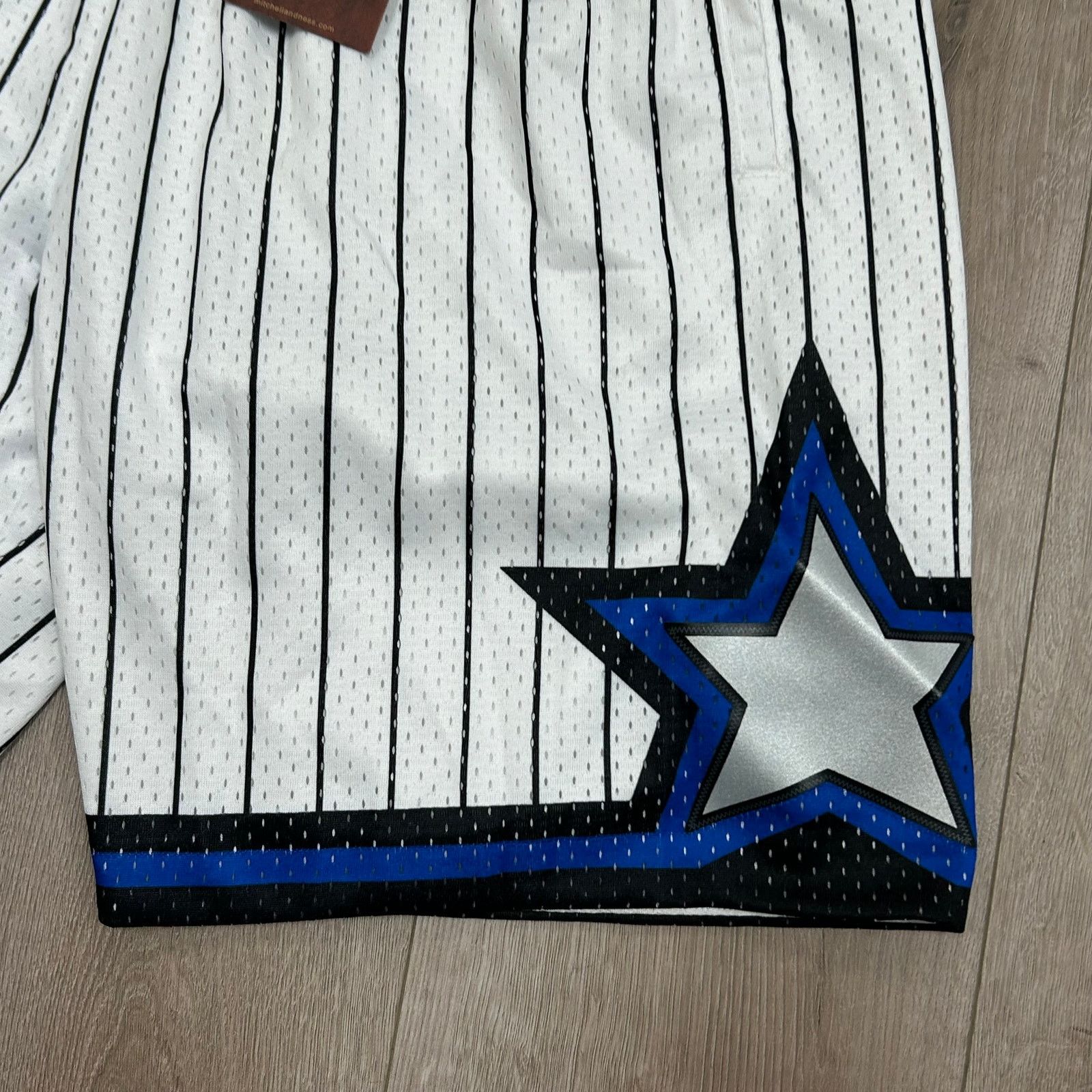 Mitchell & Ness Brand New NBA Swingman Orlando Magic Shorts Size Medium M B9 Size US 30 / EU 46 - 2 Thumbnail
