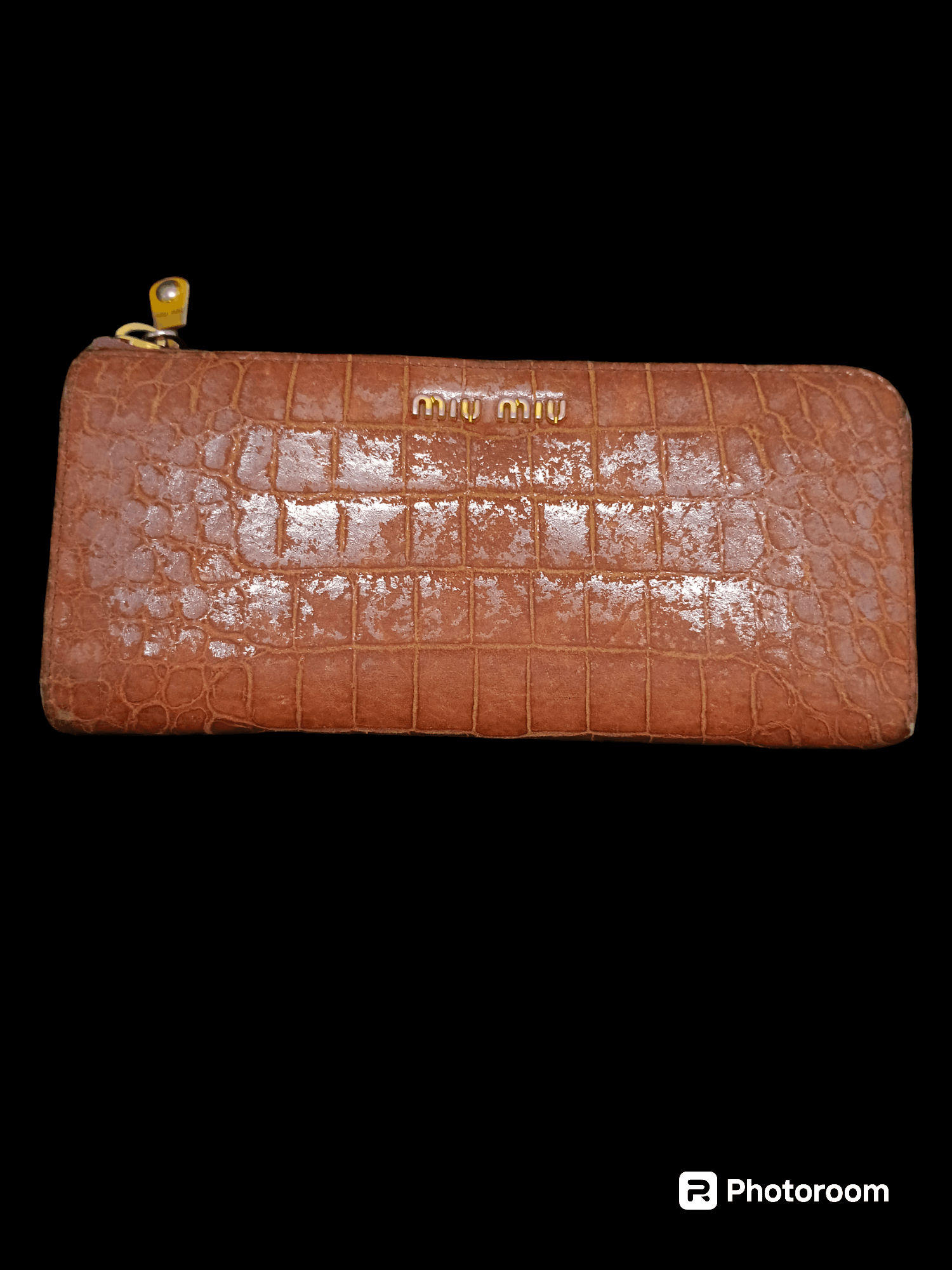 Miu Miu SICK🔥MIU MIU LEATHER CROC 🐊 WALLET Size ONE SIZE - 1 Thumbnail