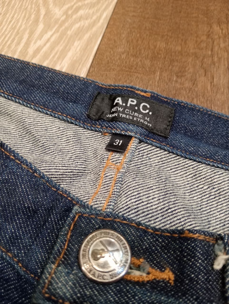 A.P.C. A.P.C NEW CURE H INDIGO DENIM PANTS Size US 31 - 6 Thumbnail