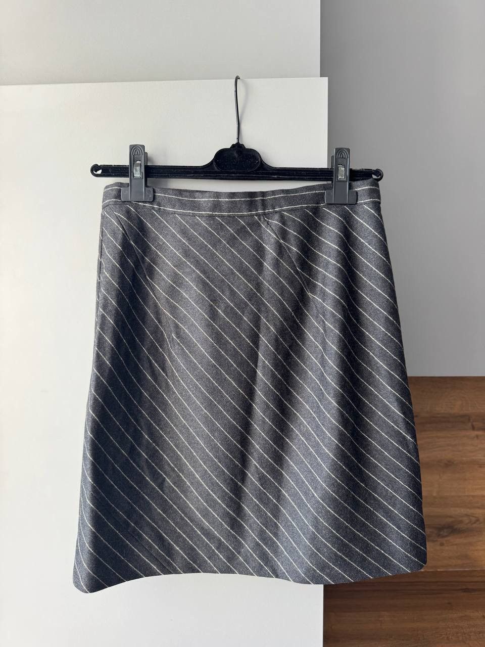 Vintage MOSCHINO CHEAP AND CHIC Luxury Stiped Midi Skirt