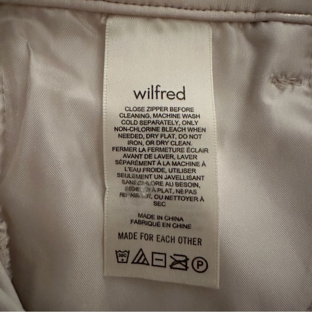 Aritzia NWT Wilfred The Melina Cropped Pant Vin Gris Size 0 Women's Size 25" / US 0 / IT 36 - 7 Thumbnail