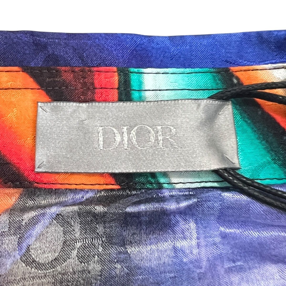 Dior DIOR 2021 Pre-Fall Kenny Scharf Oblique Jacquard Silk Shirt Size US M / EU 48-50 / 2 - 6 Thumbnail