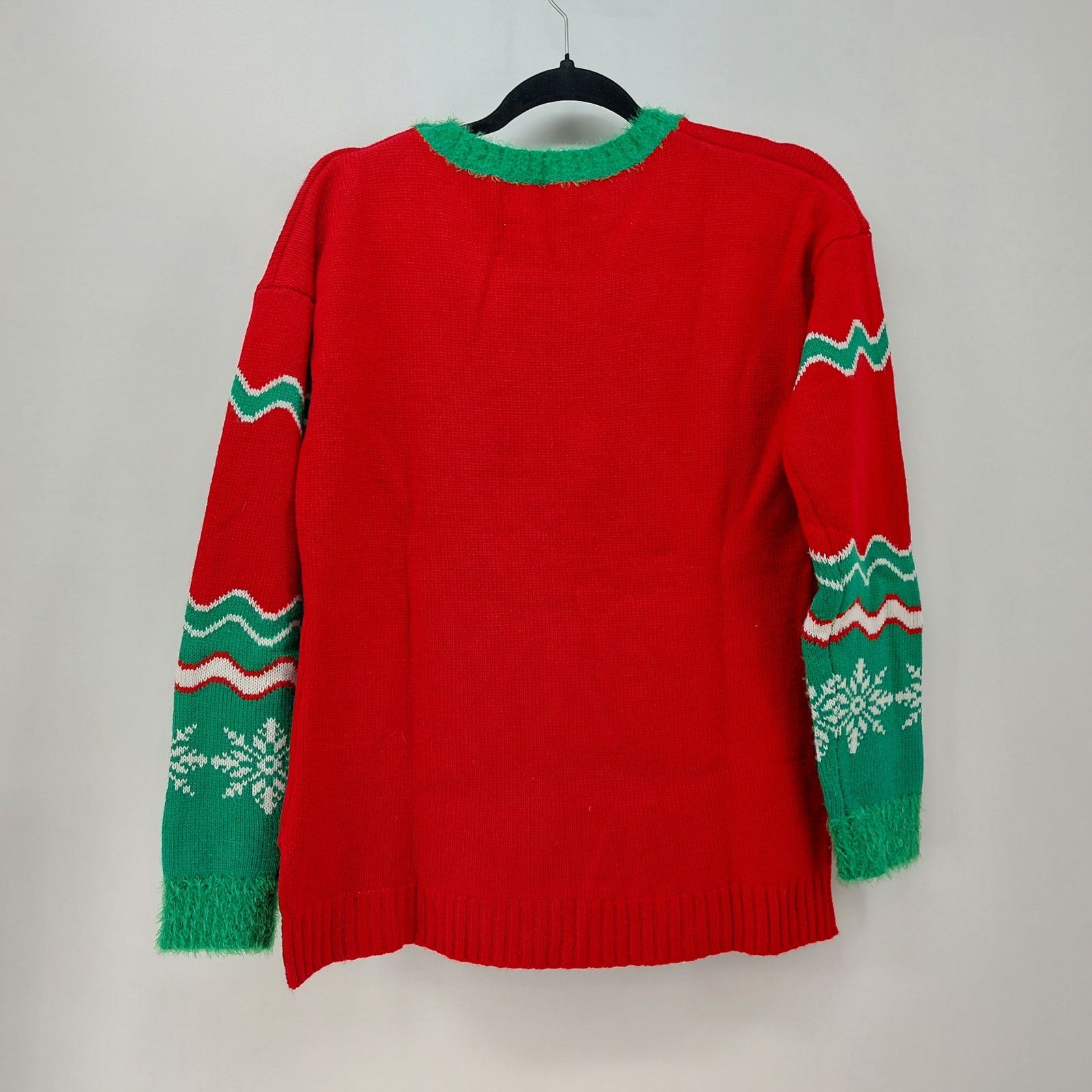 Other 33 Degree Ugly Christmas Sweater Cool Reindeer Ornaments M Size M / US 6-8 / IT 42-44 - 2 Thumbnail